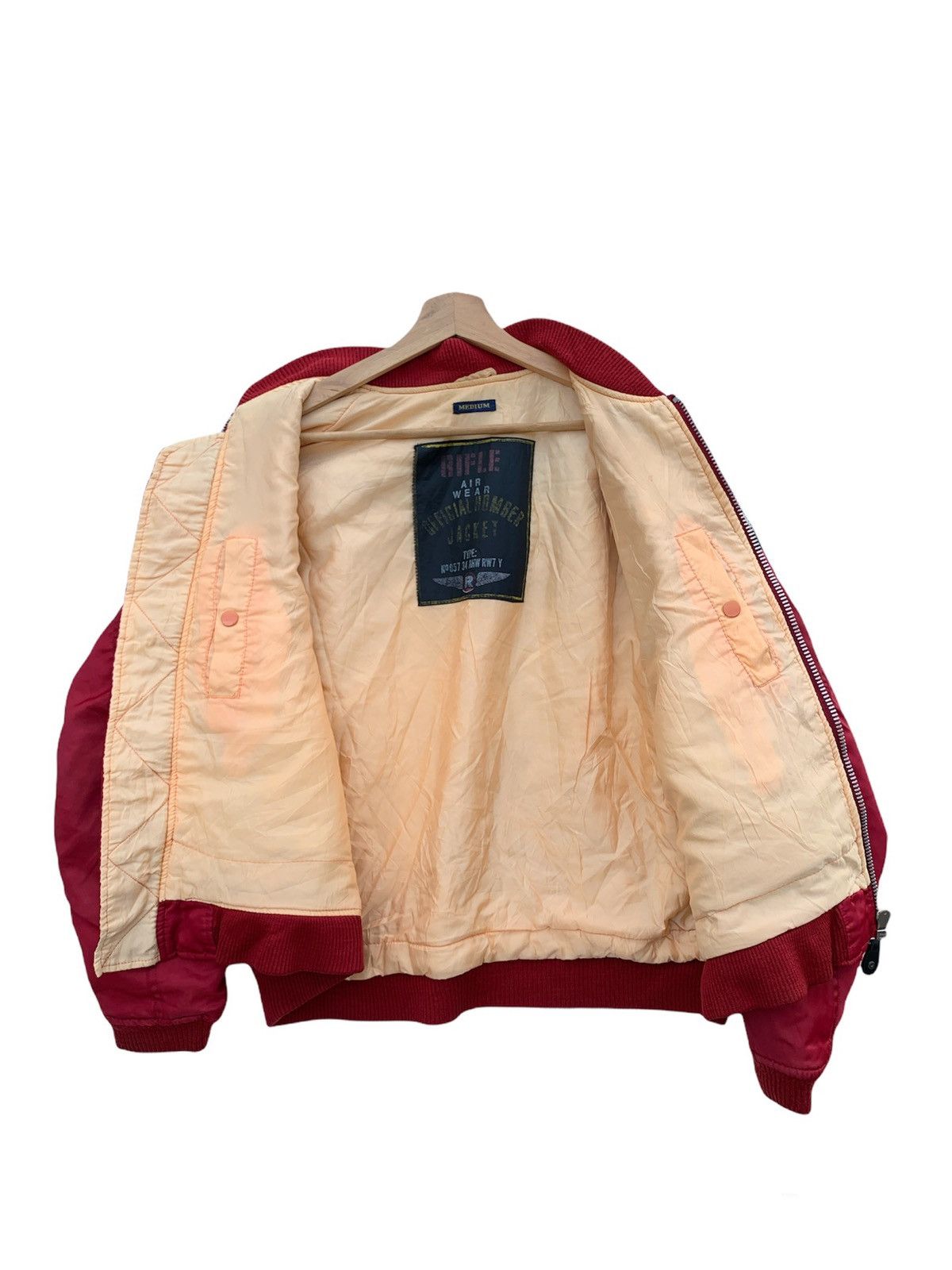 Japanese Brand × RIFLE × Vintage Vintage Rifle Air Wear Official Bomber Jacket Size US M / EU 48-50 / 2 - 4 Thumbnail
