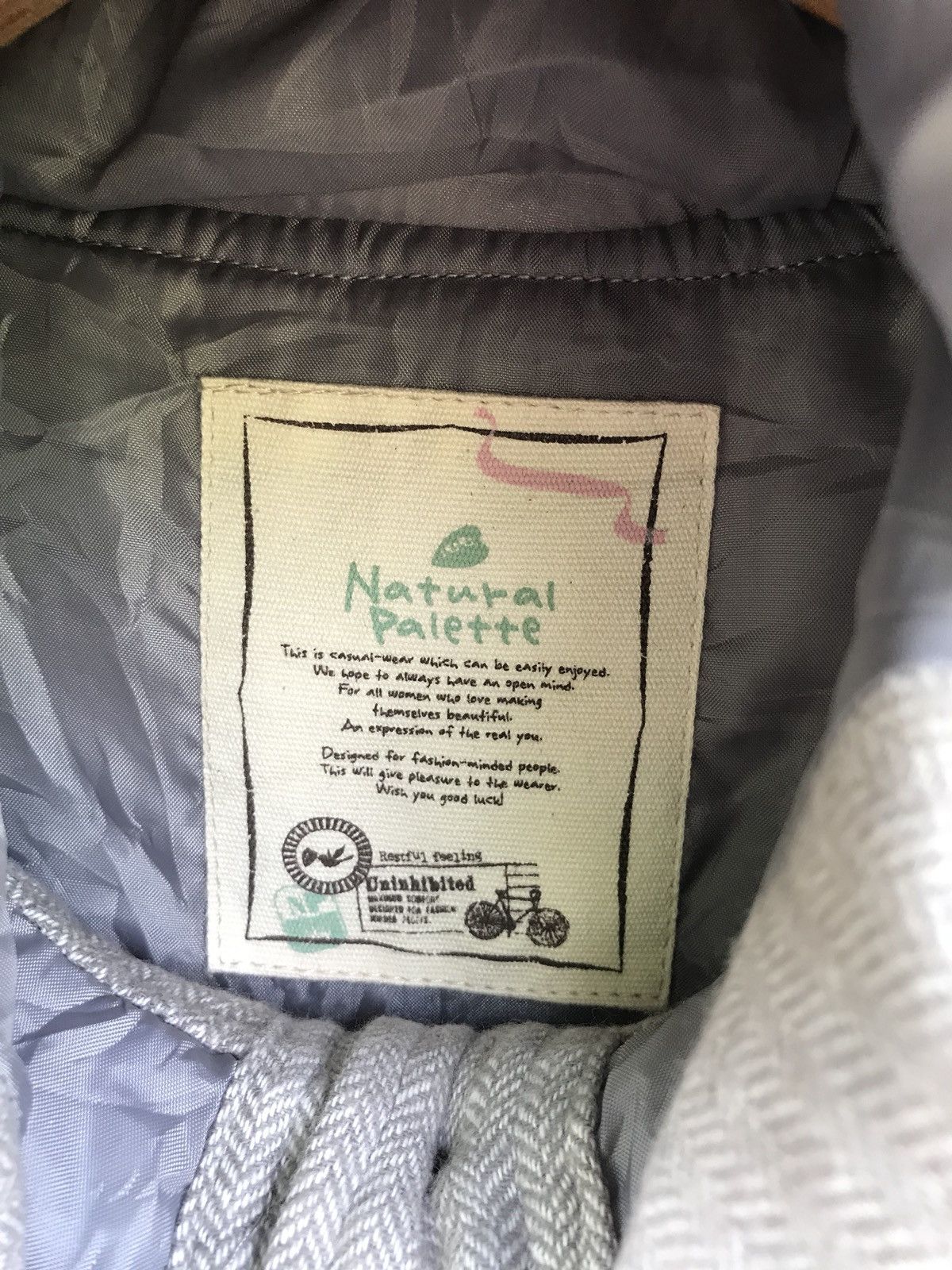 Harris Tweed Harris Tweed x Natural Palette Quilted Hoodie Sleeveless Size US L / EU 52-54 / 3 - 7 Thumbnail