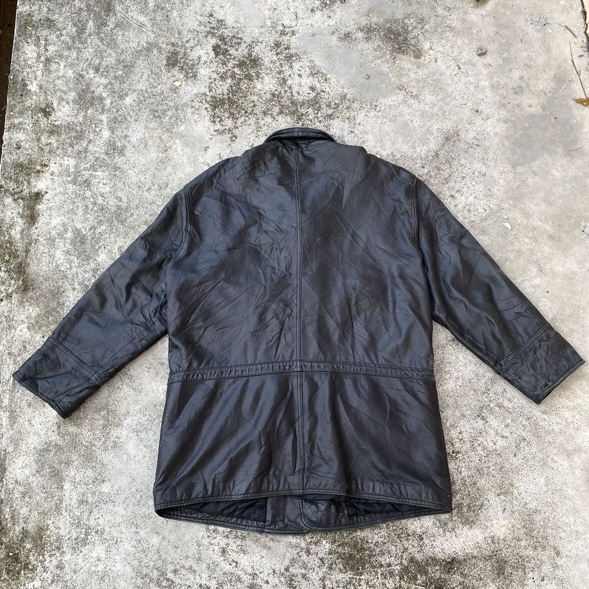 Genuine Leather × Renoma Steals🔥 Vintage Renoma Leather Jacket Size US XL / EU 56 / 4 - 2 Thumbnail