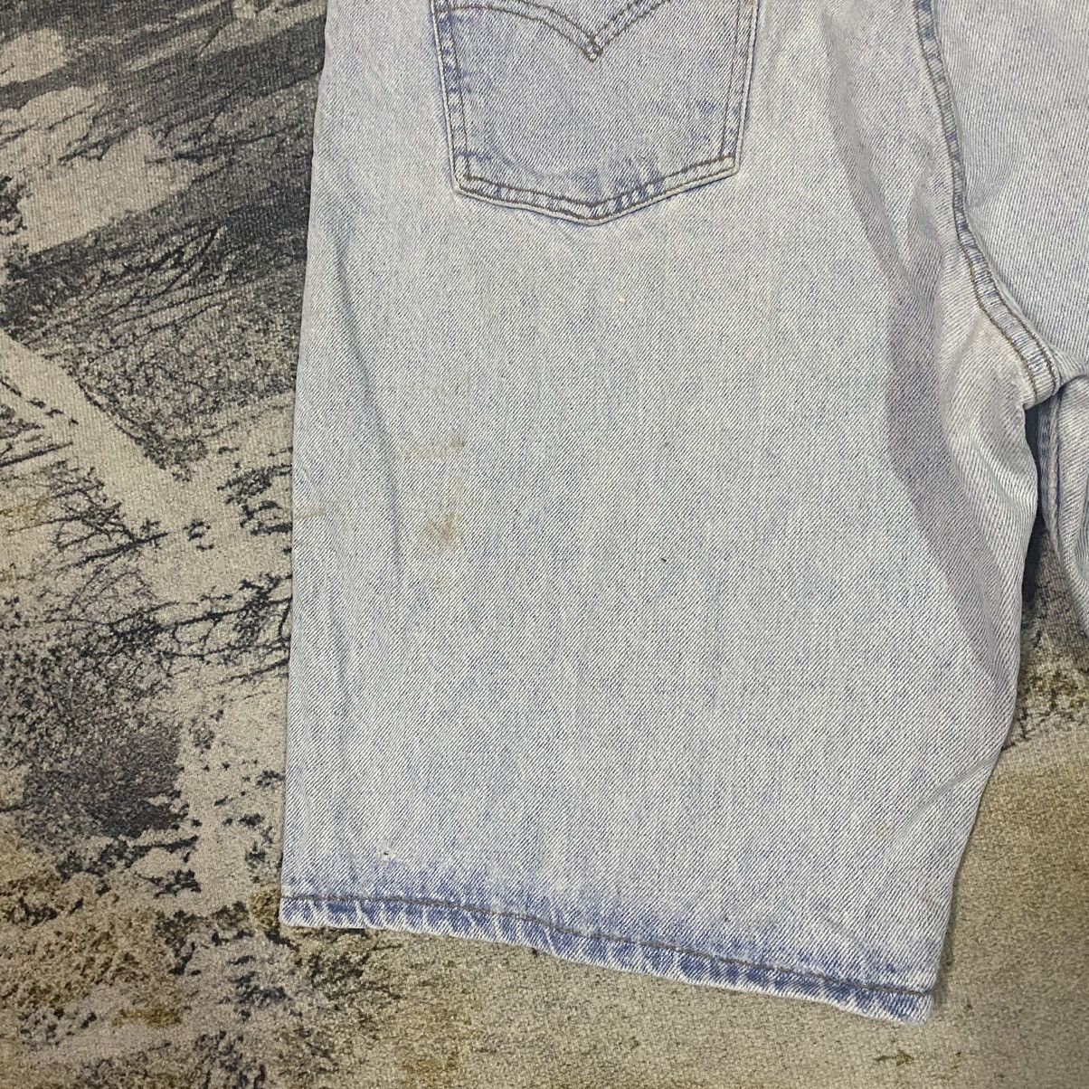 Levi's × Vintage Vintage Levis 550 Light Washed Faded Denim Jeans Short Size US 36 / EU 52 - 8 Thumbnail