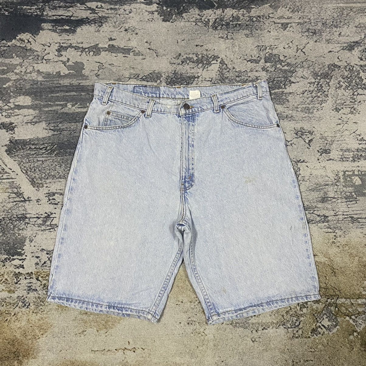 Levi's × Vintage Vintage Levis 550 Light Washed Faded Denim Jeans Short Size US 36 / EU 52 - 2 Thumbnail