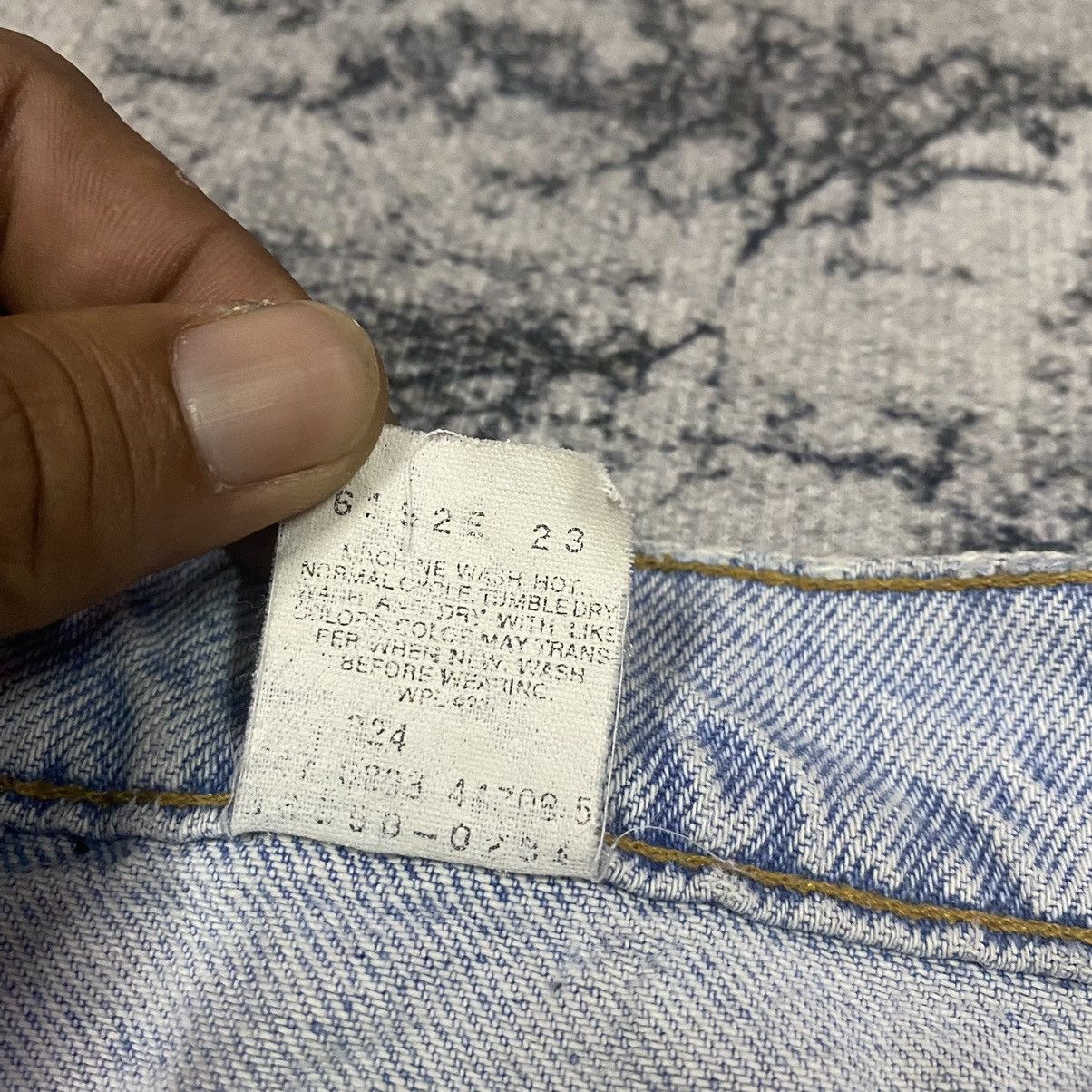 Levi's × Vintage Vintage Levis 550 Light Washed Faded Denim Jeans Short Size US 36 / EU 52 - 6 Thumbnail