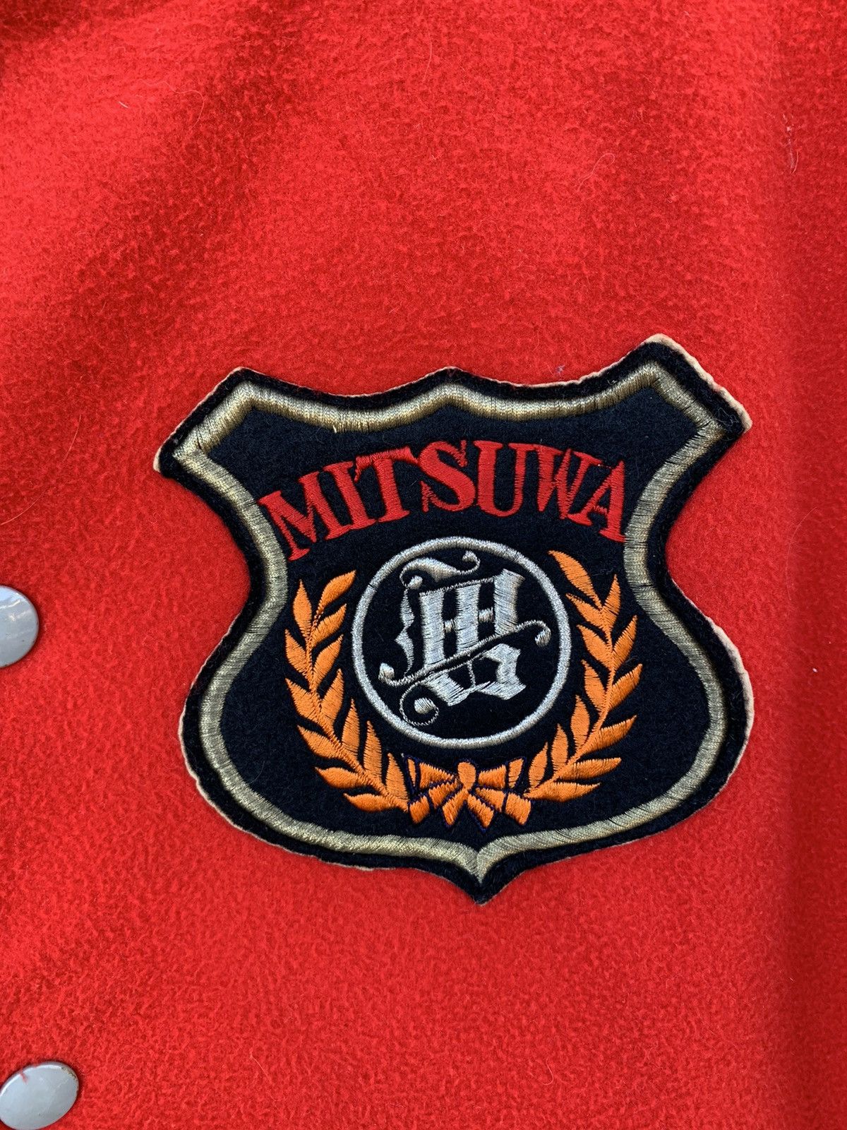 Japanese Brand × Vintage 🔥Vintage Japanese Brand Pansas Mitsuwa Varsity Jacket Size US M / EU 48-50 / 2 - 8 Thumbnail