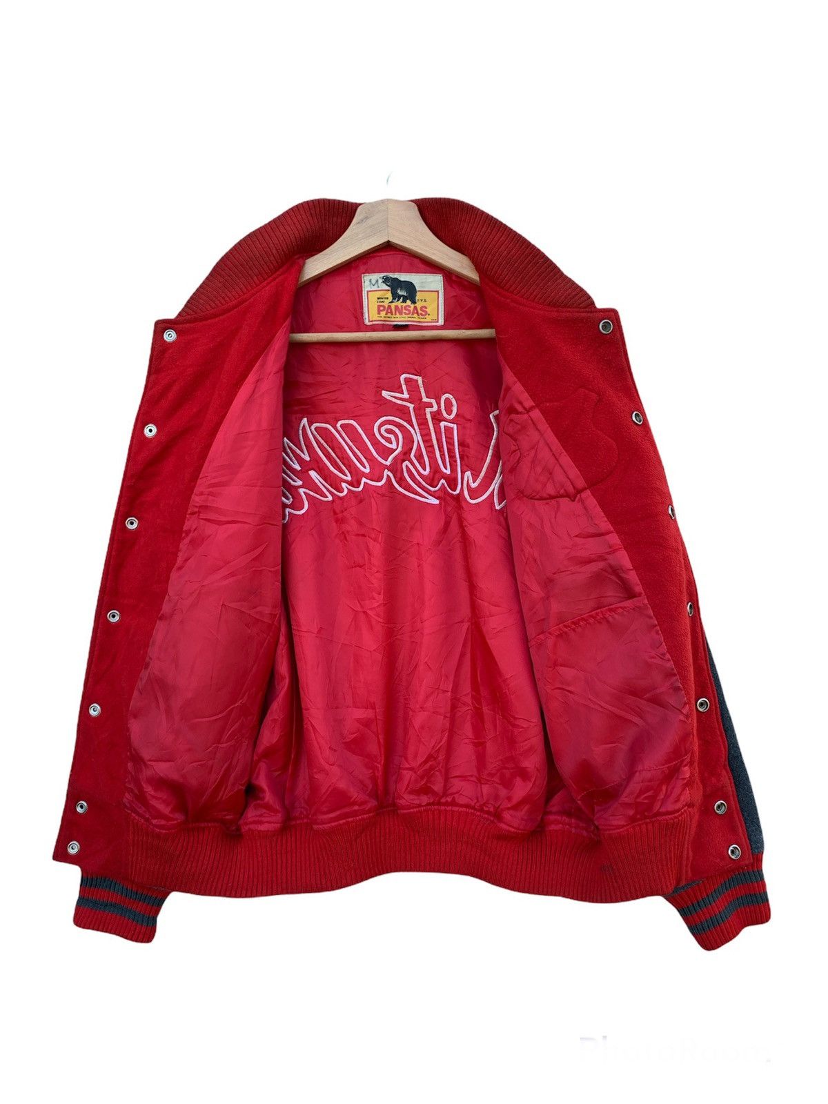 Japanese Brand × Vintage 🔥Vintage Japanese Brand Pansas Mitsuwa Varsity Jacket Size US M / EU 48-50 / 2 - 5 Thumbnail