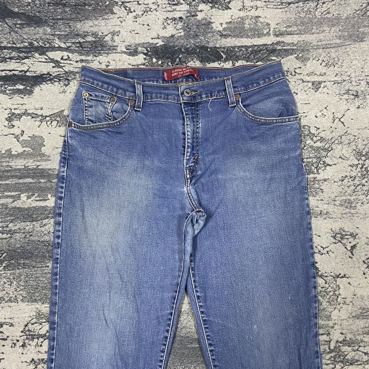 Jean × Levi's × Vintage Vintage Levis 550 Single R Bootcut Flare Denim Jeans Size US 31 - 4 Thumbnail