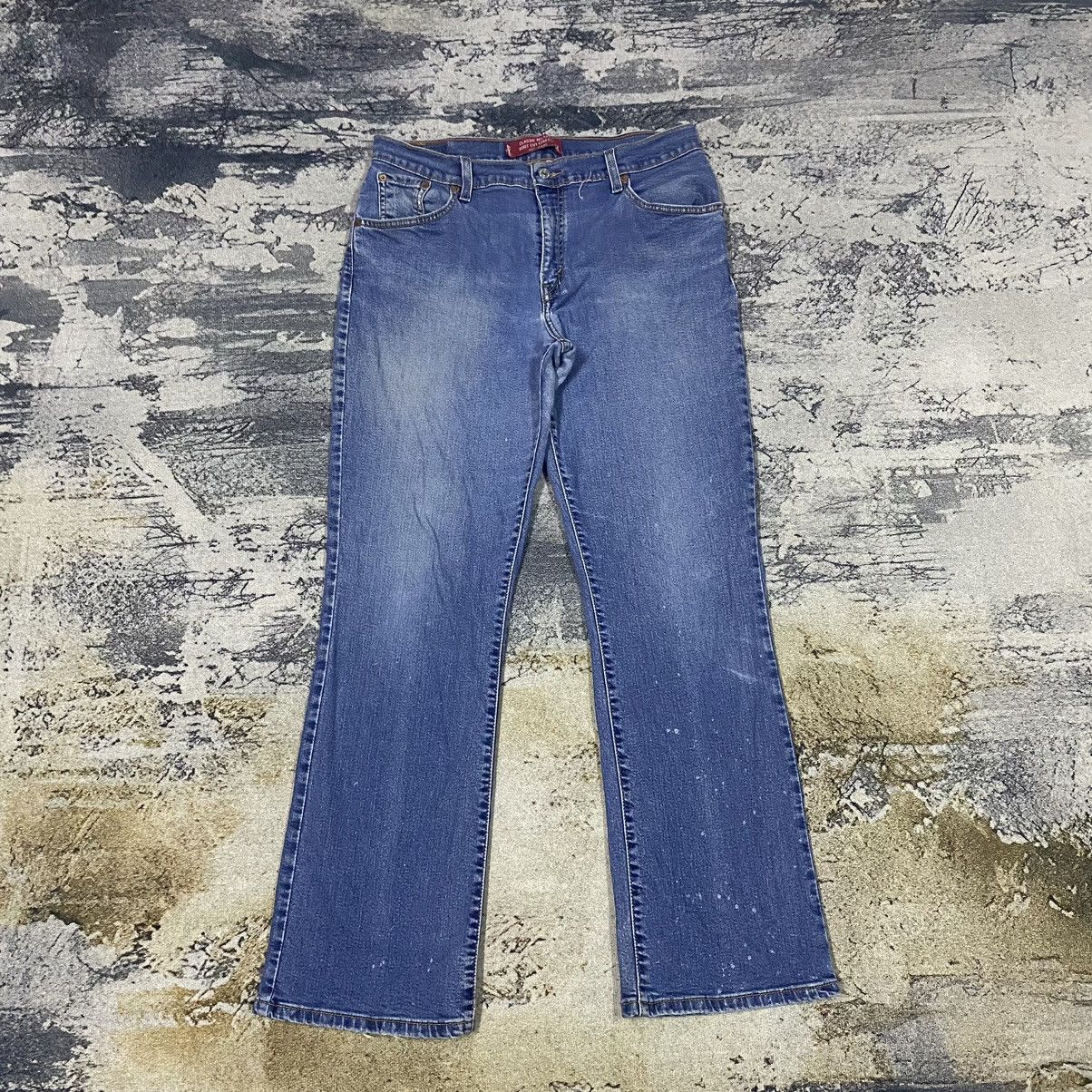 Jean × Levi's × Vintage Vintage Levis 550 Single R Bootcut Flare Denim Jeans Size US 31 - 2 Thumbnail