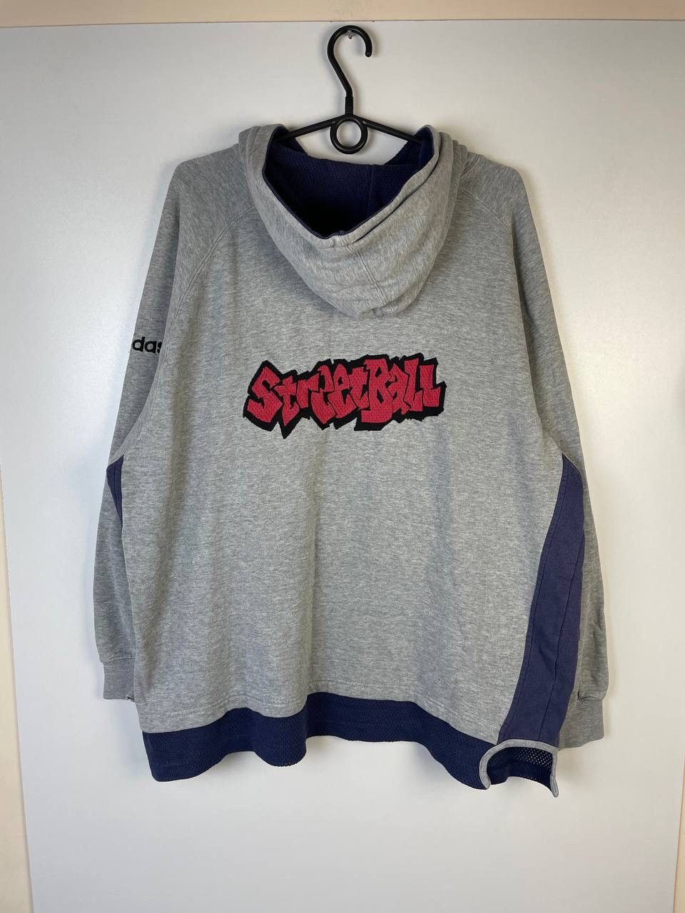 Vintage Adidas street ball vintage hoodie size L Size US L / EU 52-54 / 3 - 4 Thumbnail