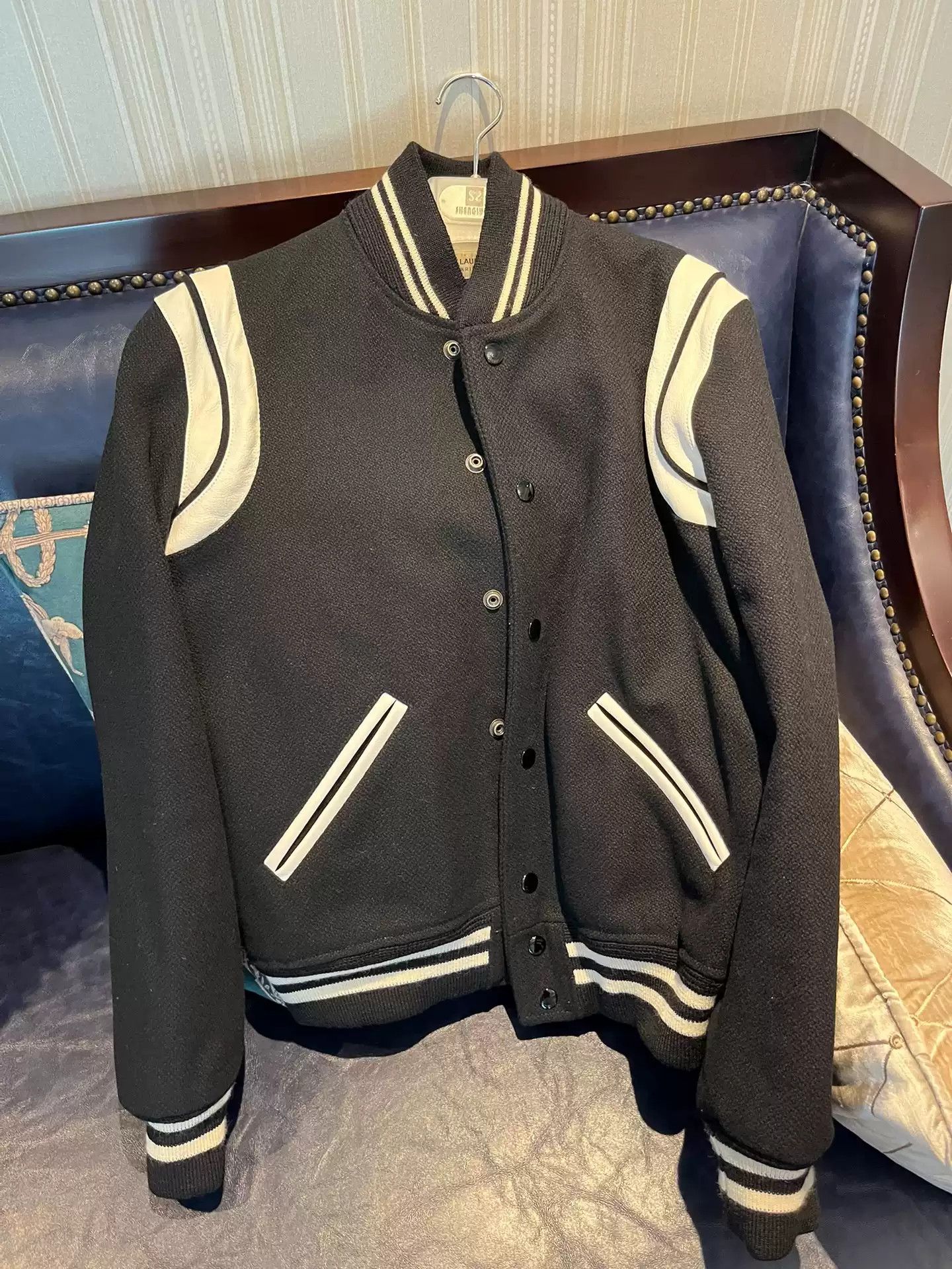 Saint Laurent Paris Saint Laurent Bomber Jacket Size 46 Size US S / EU 44-46 / 1 - 1 Thumbnail