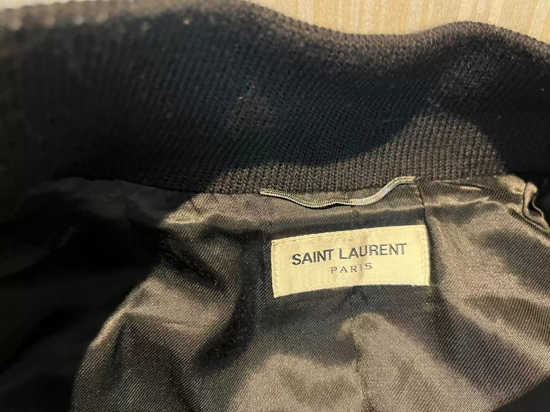 Saint Laurent Paris Saint Laurent Bomber Jacket Size 46 Size US S / EU 44-46 / 1 - 9 Thumbnail