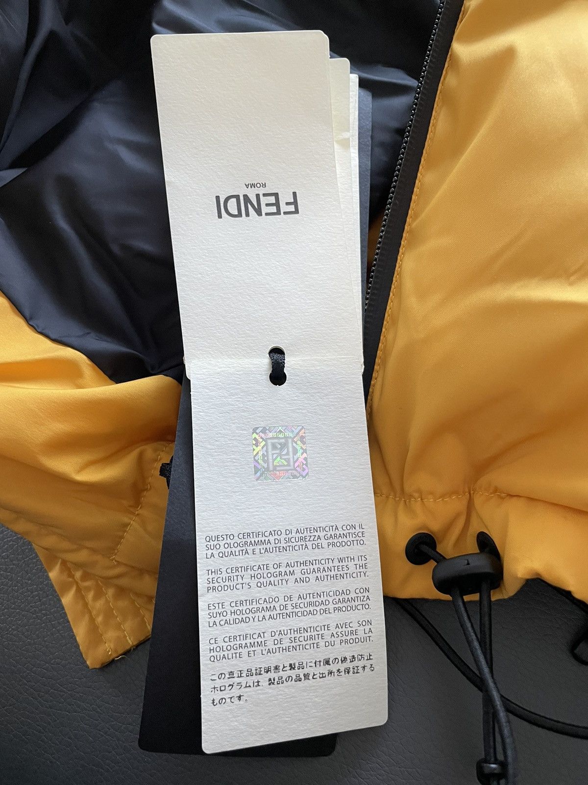 Fendi $3,500 Value Brand NEW Fendi Logo Duck Down Parka Jacket Size US XL / EU 56 / 4 - 8 Thumbnail