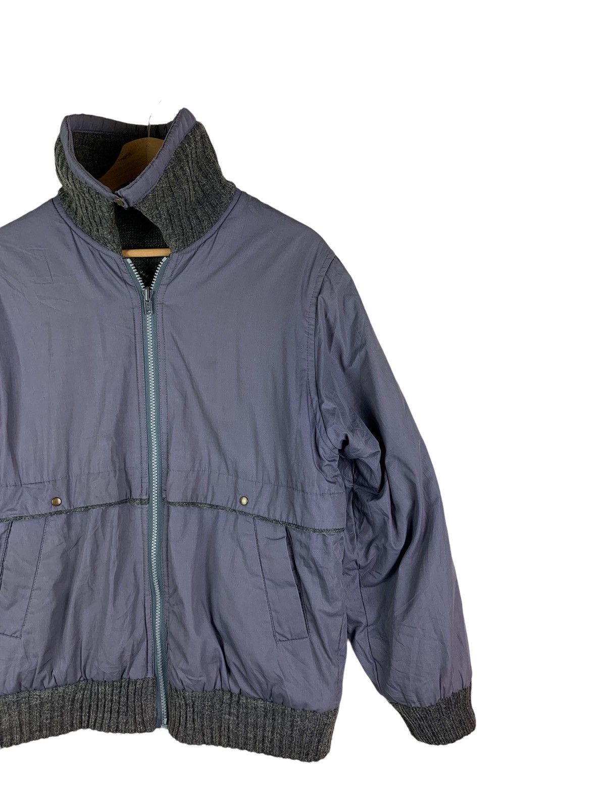 Japanese Brand × Vintage Vintage Japanese Brand Branton Reversible Bomber WoolJacket Size US M / EU 48-50 / 2 - 18 Thumbnail