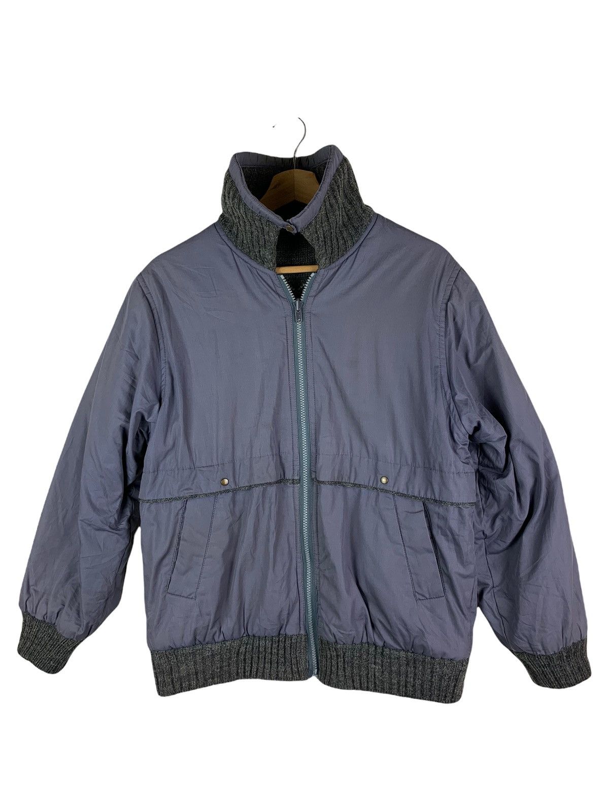 Japanese Brand × Vintage Vintage Japanese Brand Branton Reversible Bomber WoolJacket Size US M / EU 48-50 / 2 - 14 Thumbnail