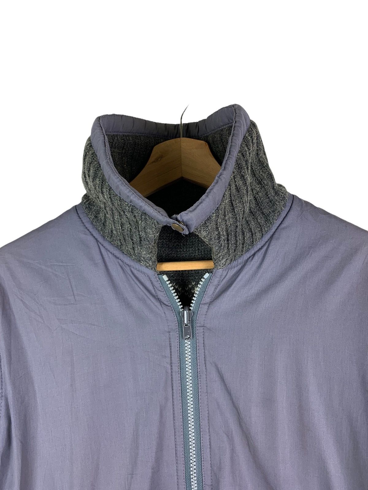 Japanese Brand × Vintage Vintage Japanese Brand Branton Reversible Bomber WoolJacket Size US M / EU 48-50 / 2 - 15 Thumbnail