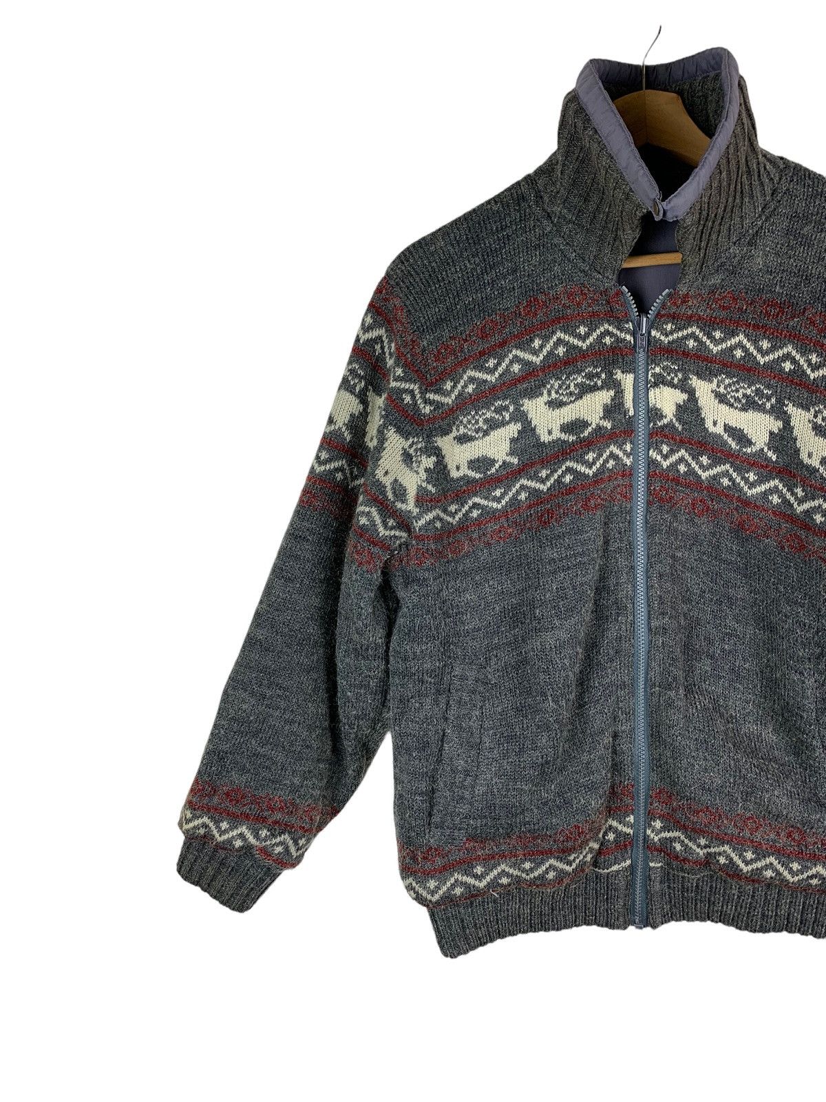 Japanese Brand × Vintage Vintage Japanese Brand Branton Reversible Bomber WoolJacket Size US M / EU 48-50 / 2 - 7 Thumbnail