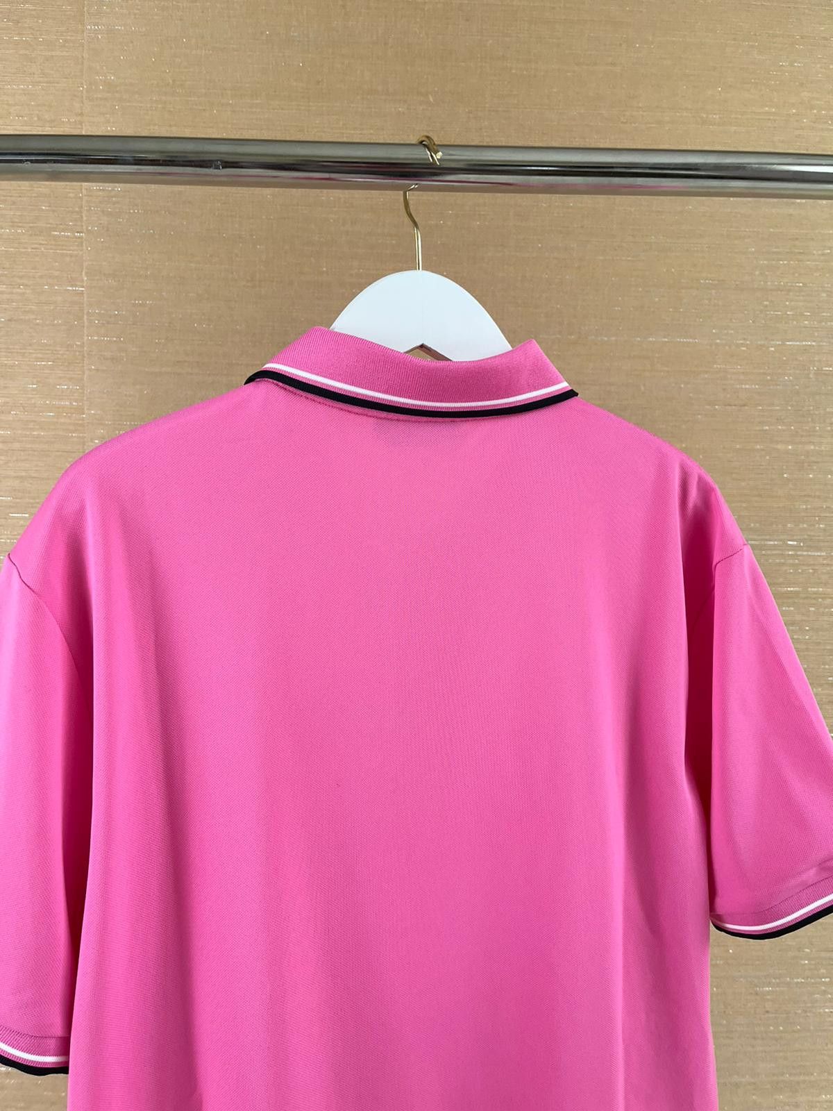 Prada Pink Logo Polo in Pink Size US XL / EU 56 / 4 - 14 Thumbnail