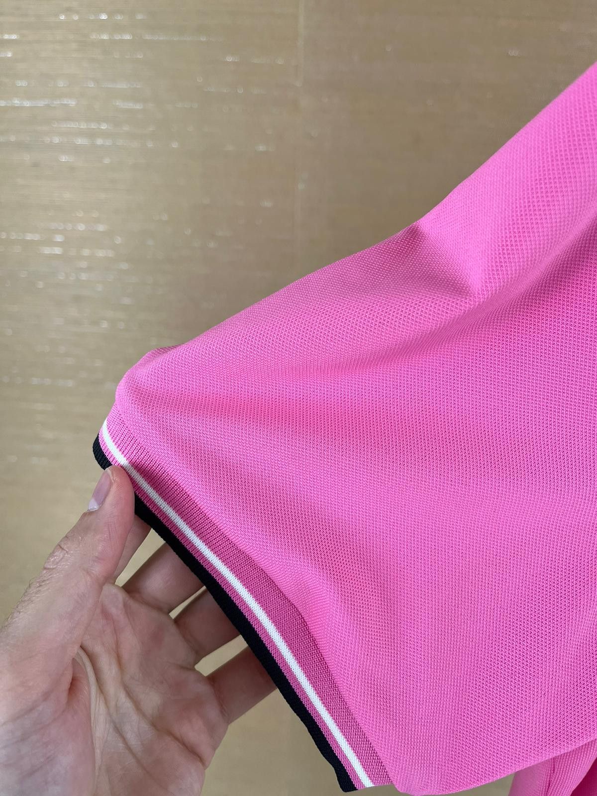 Prada Pink Logo Polo in Pink Size US XL / EU 56 / 4 - 6 Thumbnail