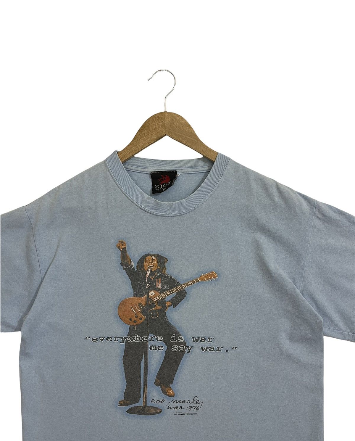 Band Tees × Vintage Vintage Bob Marley TShirt bandtees streetwear Size US M / EU 48-50 / 2 - 3 Thumbnail