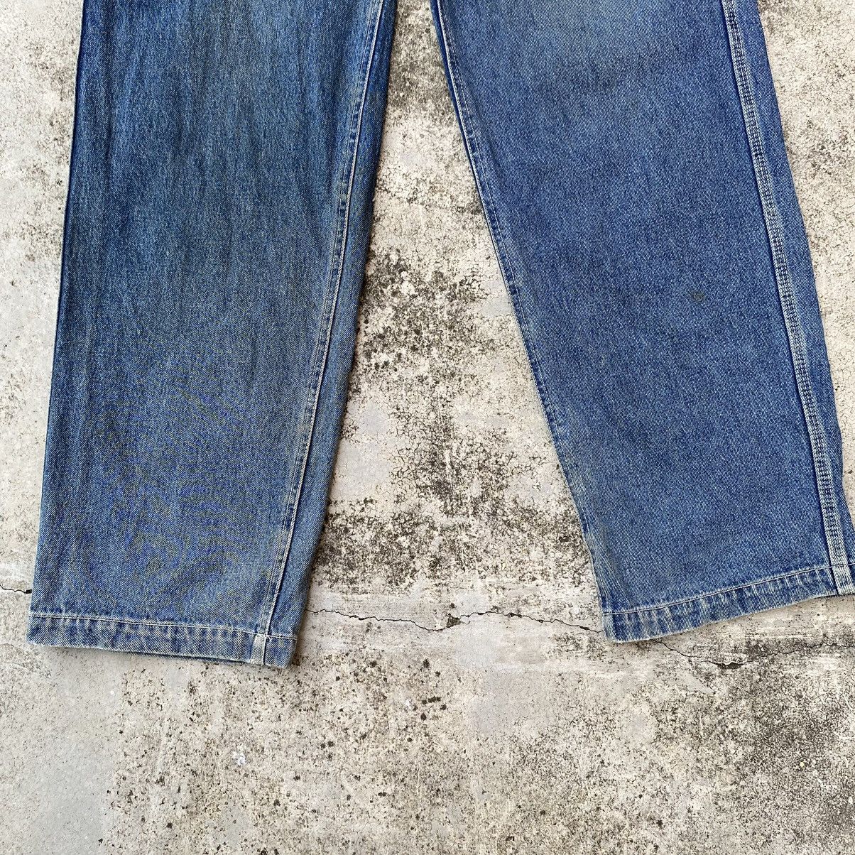 Avirex × Jean × Vintage STEALS🔥 31x33 VINTAGE AVIREX CARPENTER BAGGY DENIM JEANS Size US 31 - 6 Thumbnail
