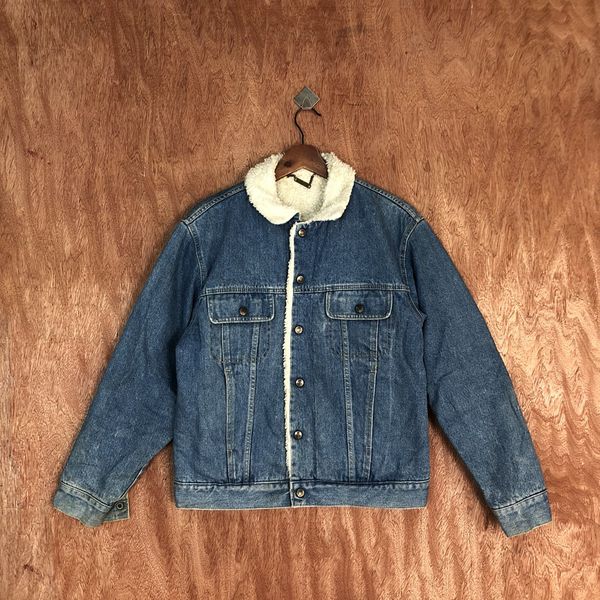 Denim Jacket Big Born Fleece Denim Jacket | Grailed