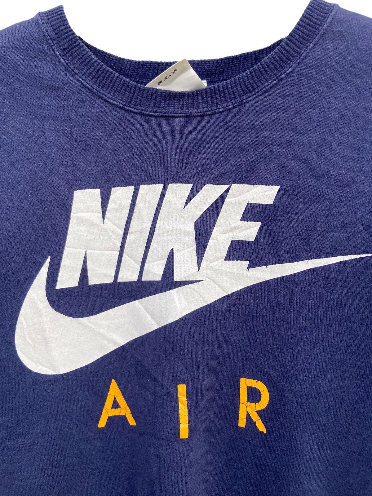 Vintage Vintage Nike Air Spellout Big Logo Junior Sweatshirt Size US S / EU 44-46 / 1 - 4 Thumbnail