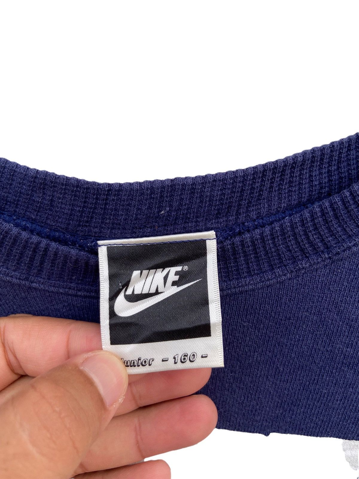 Vintage Vintage Nike Air Spellout Big Logo Junior Sweatshirt Size US S / EU 44-46 / 1 - 3 Thumbnail