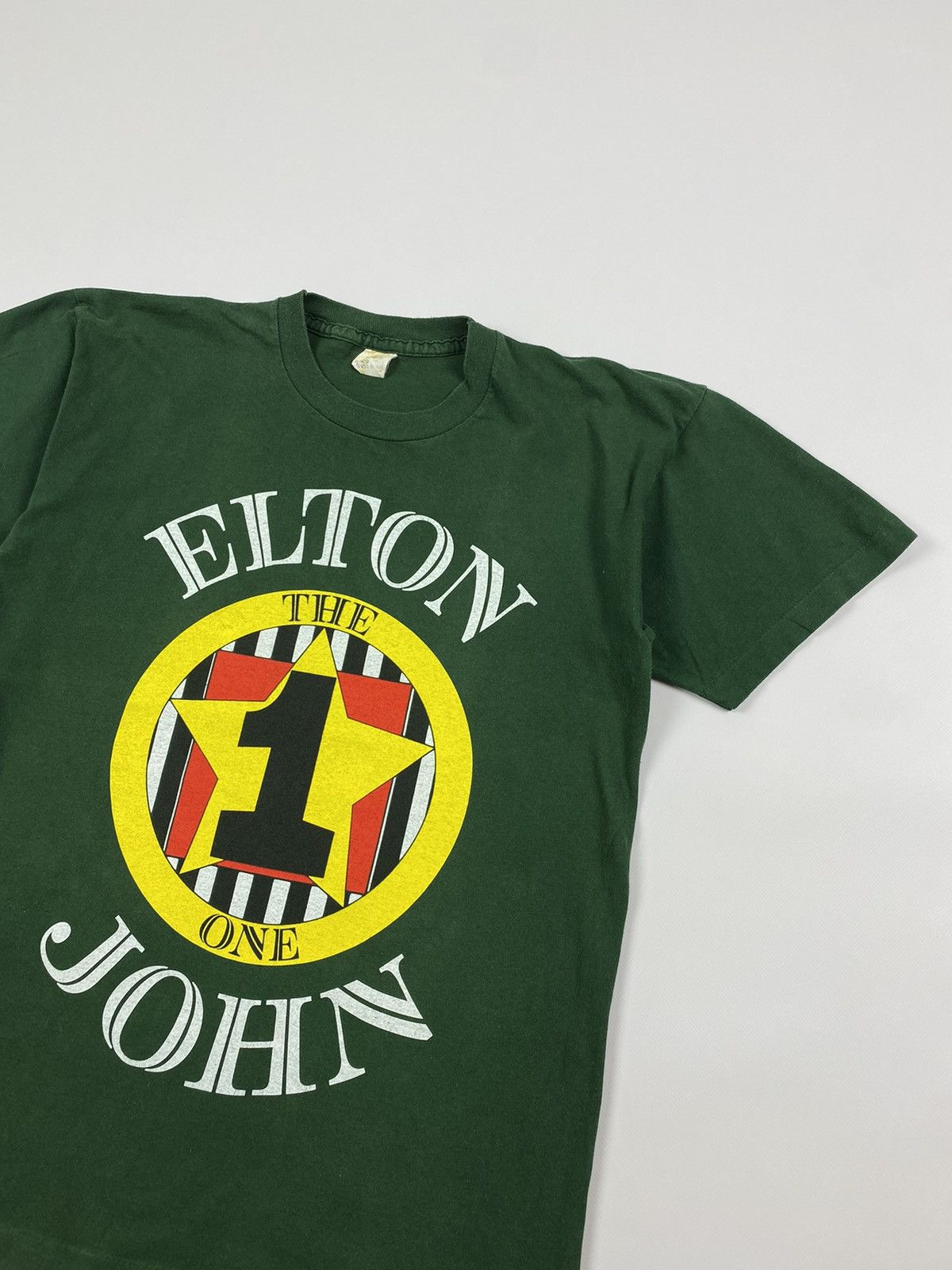 Band Tees × Vintage 90’s Vintage Elton John The One T Single Stitch T-Shirt Size US M / EU 48-50 / 2 - 3 Thumbnail