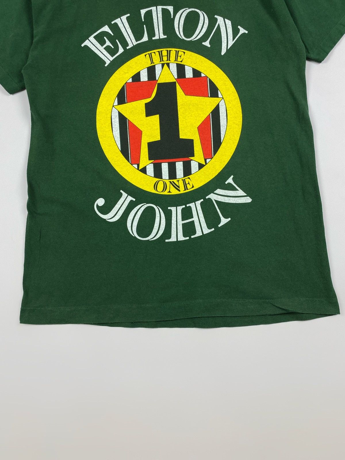 Band Tees × Vintage 90’s Vintage Elton John The One T Single Stitch T-Shirt Size US M / EU 48-50 / 2 - 2 Thumbnail