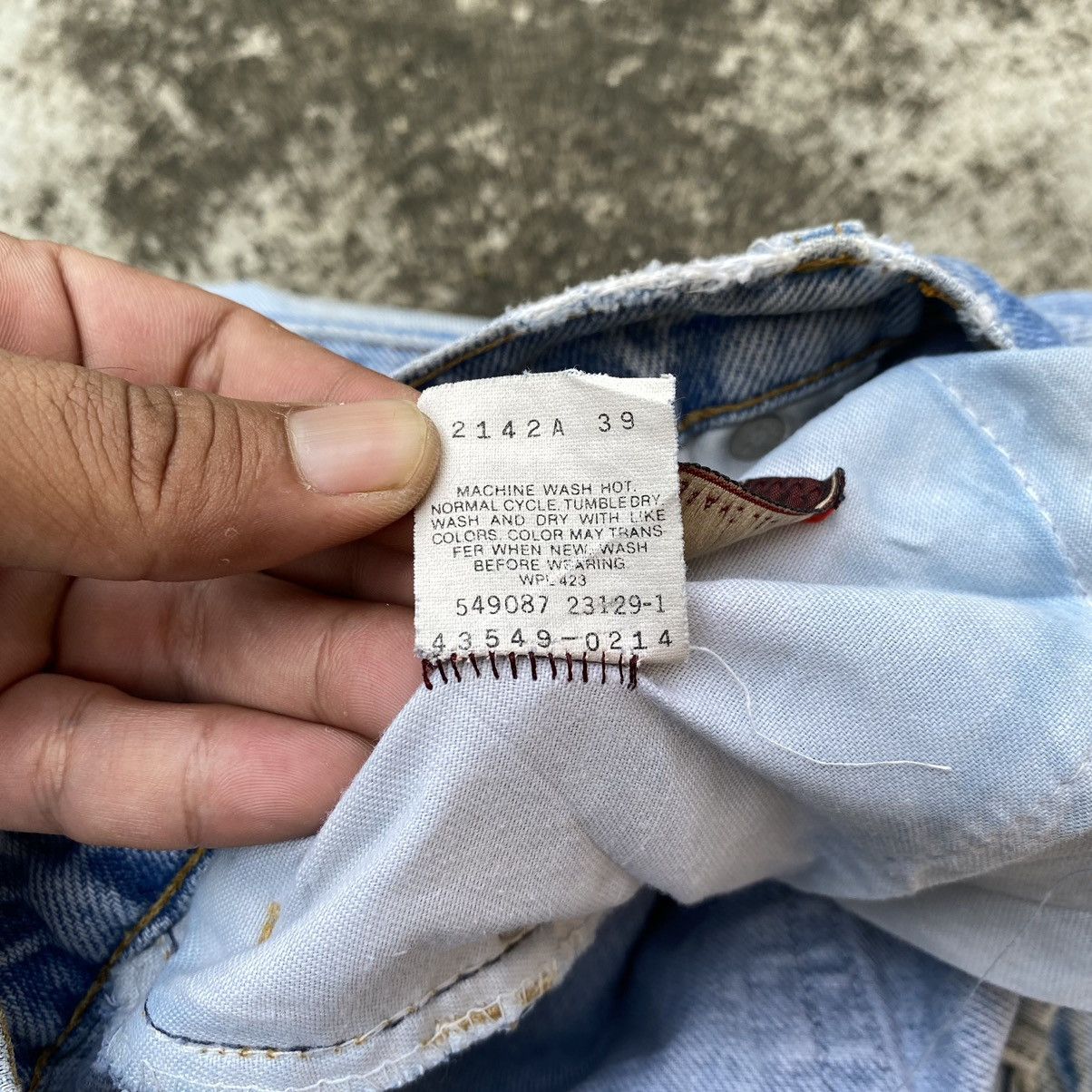 Jean × Levi's × Vintage Vintage Levis 80s USA Light Washed Denim Jeans Size US 38 / EU 54 - 13 Thumbnail