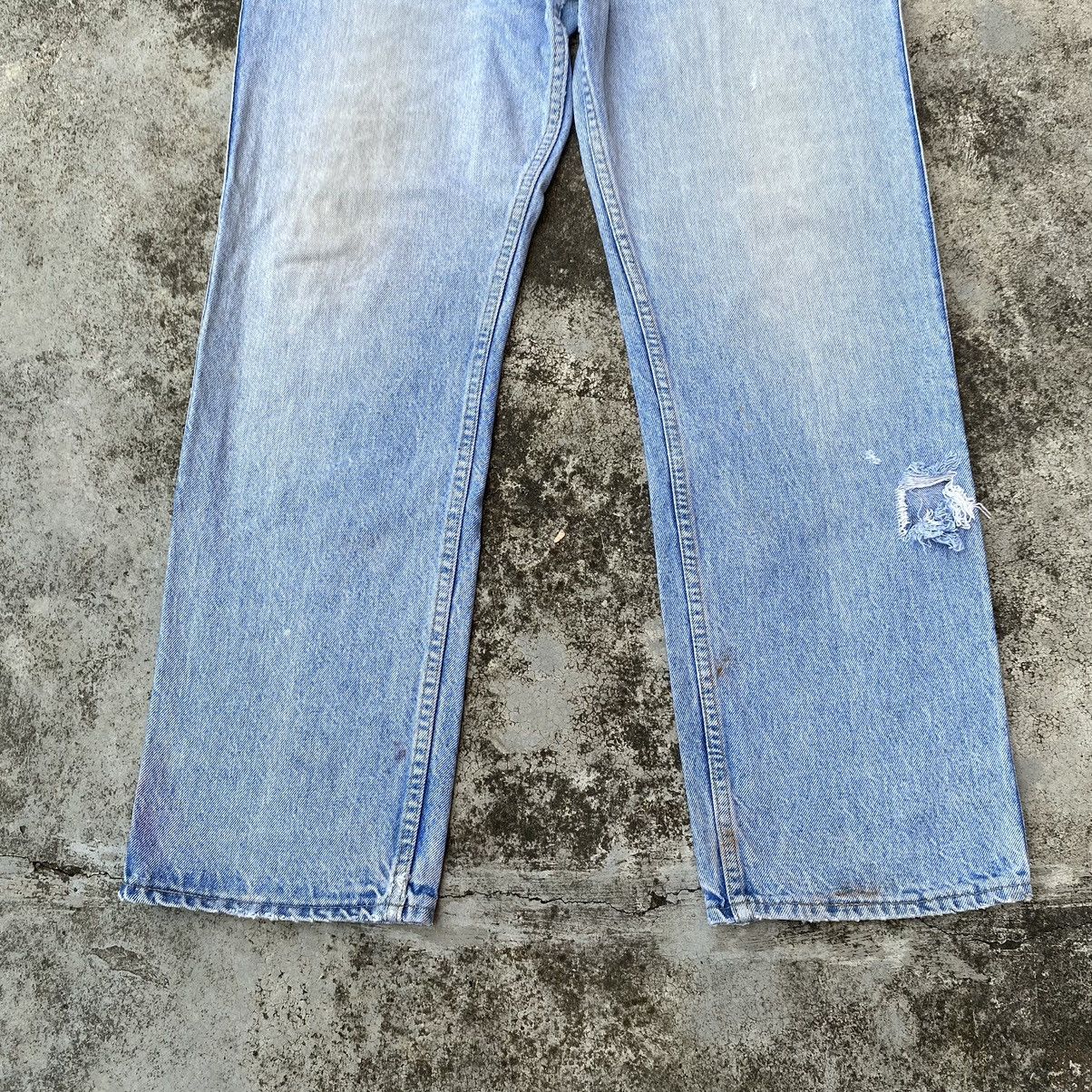 Jean × Levi's × Vintage Vintage Levis 80s USA Light Washed Denim Jeans Size US 38 / EU 54 - 5 Thumbnail