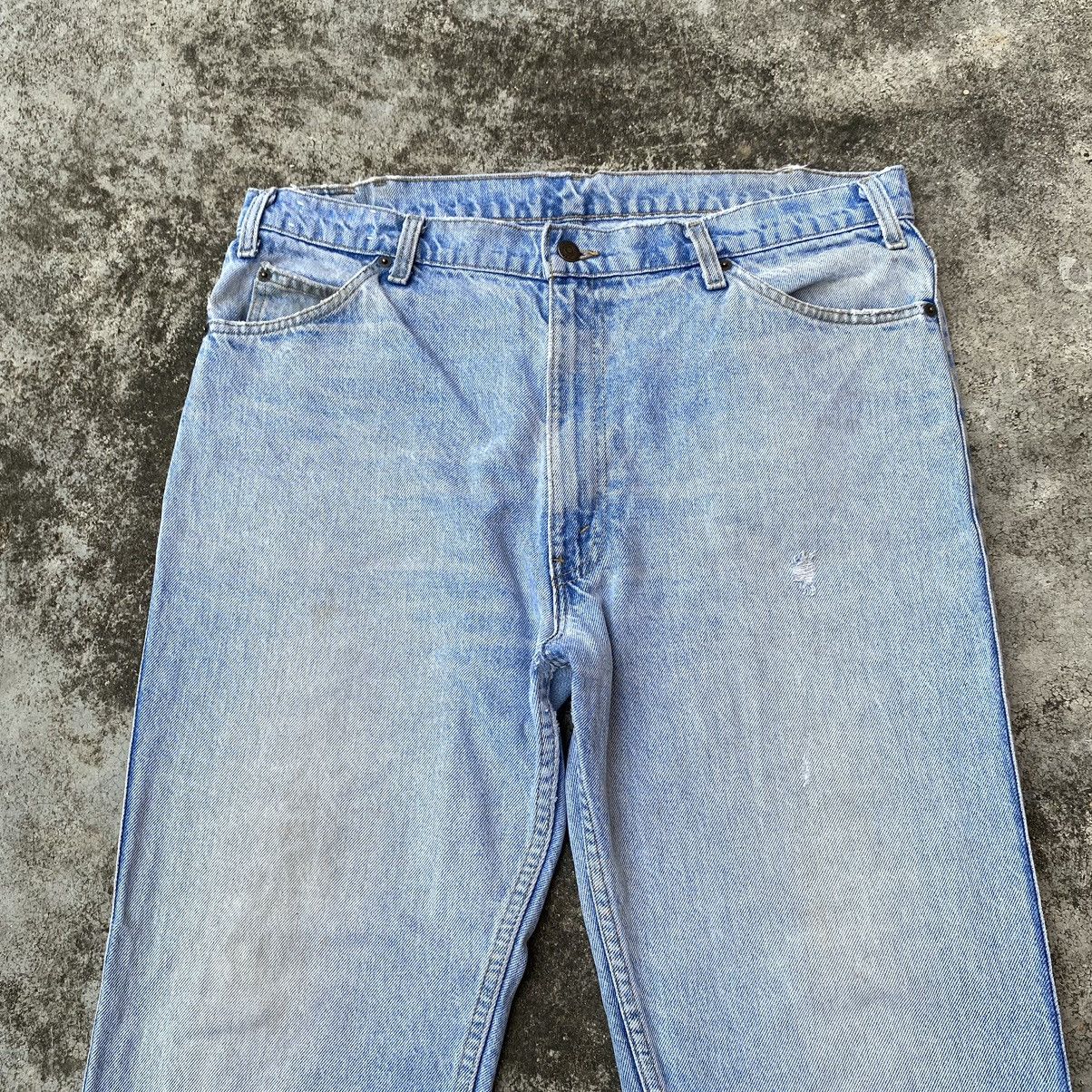 Jean × Levi's × Vintage Vintage Levis 80s USA Light Washed Denim Jeans Size US 38 / EU 54 - 4 Thumbnail