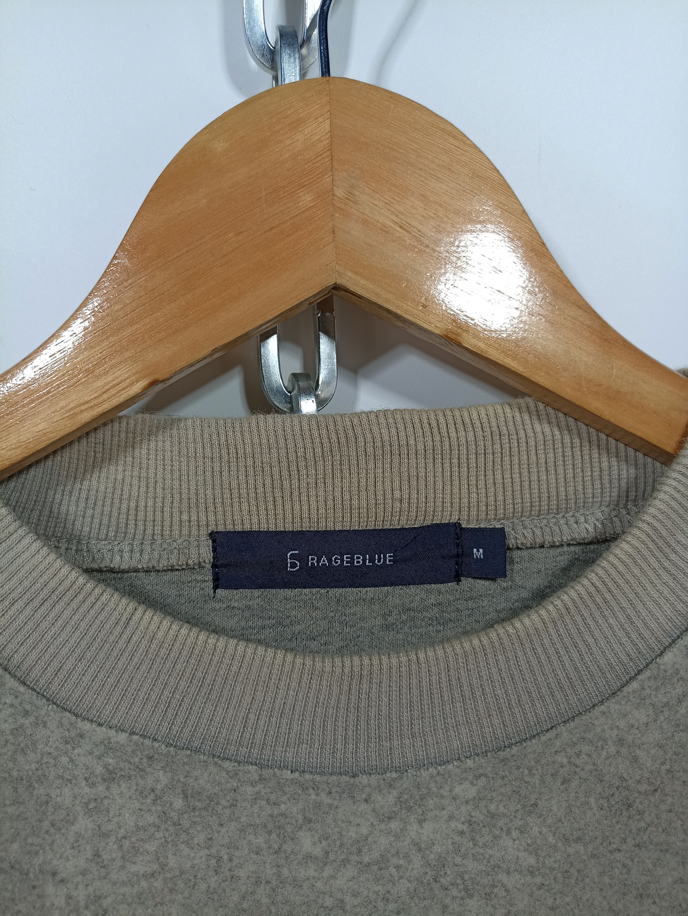 RAGEBLUE × Vintage Vintage rageblue wool Sweatshirts Size US M / EU 48-50 / 2 - 4 Thumbnail