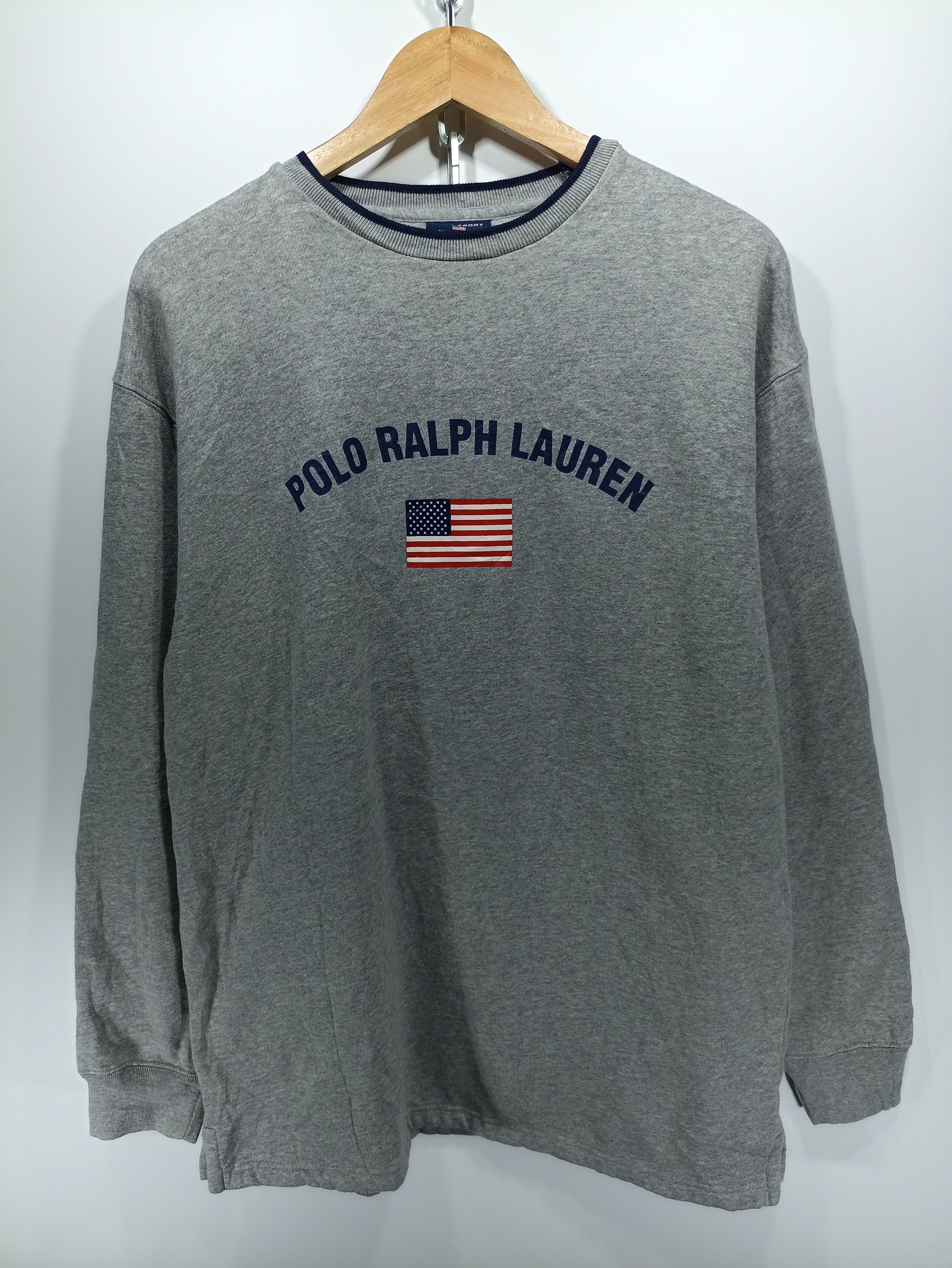 Polo Ralph Lauren × Vintage Vintage Polo Sport Ralph Lauren Sweatshirts Size US M / EU 48-50 / 2 - 1 Thumbnail