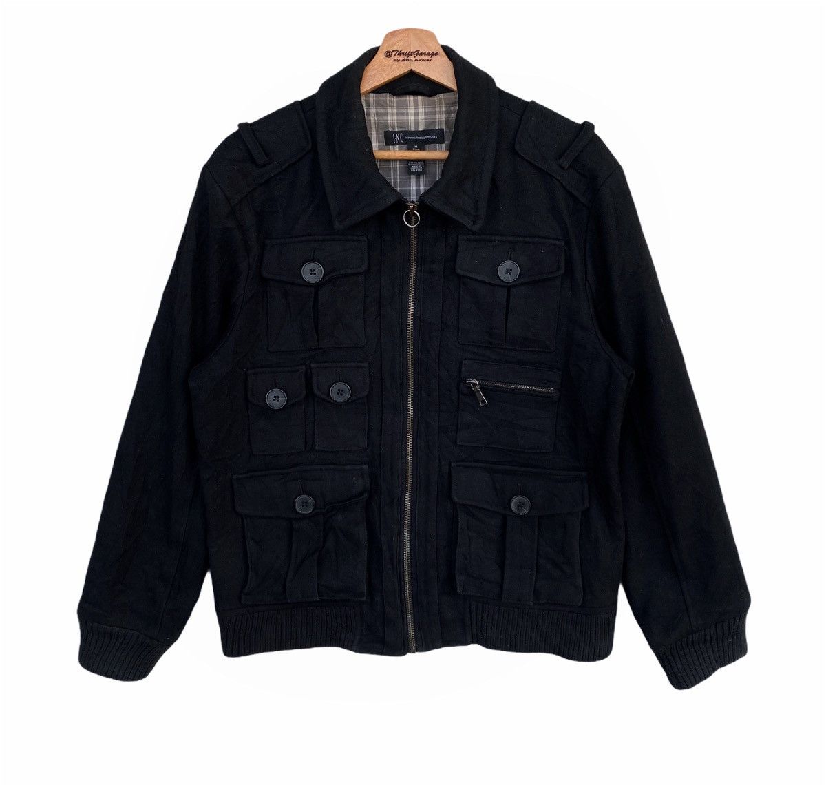 I.N.C Rare INC International Concept Multipocket Parachute Jacket Size US M / EU 48-50 / 2 - 1 Thumbnail