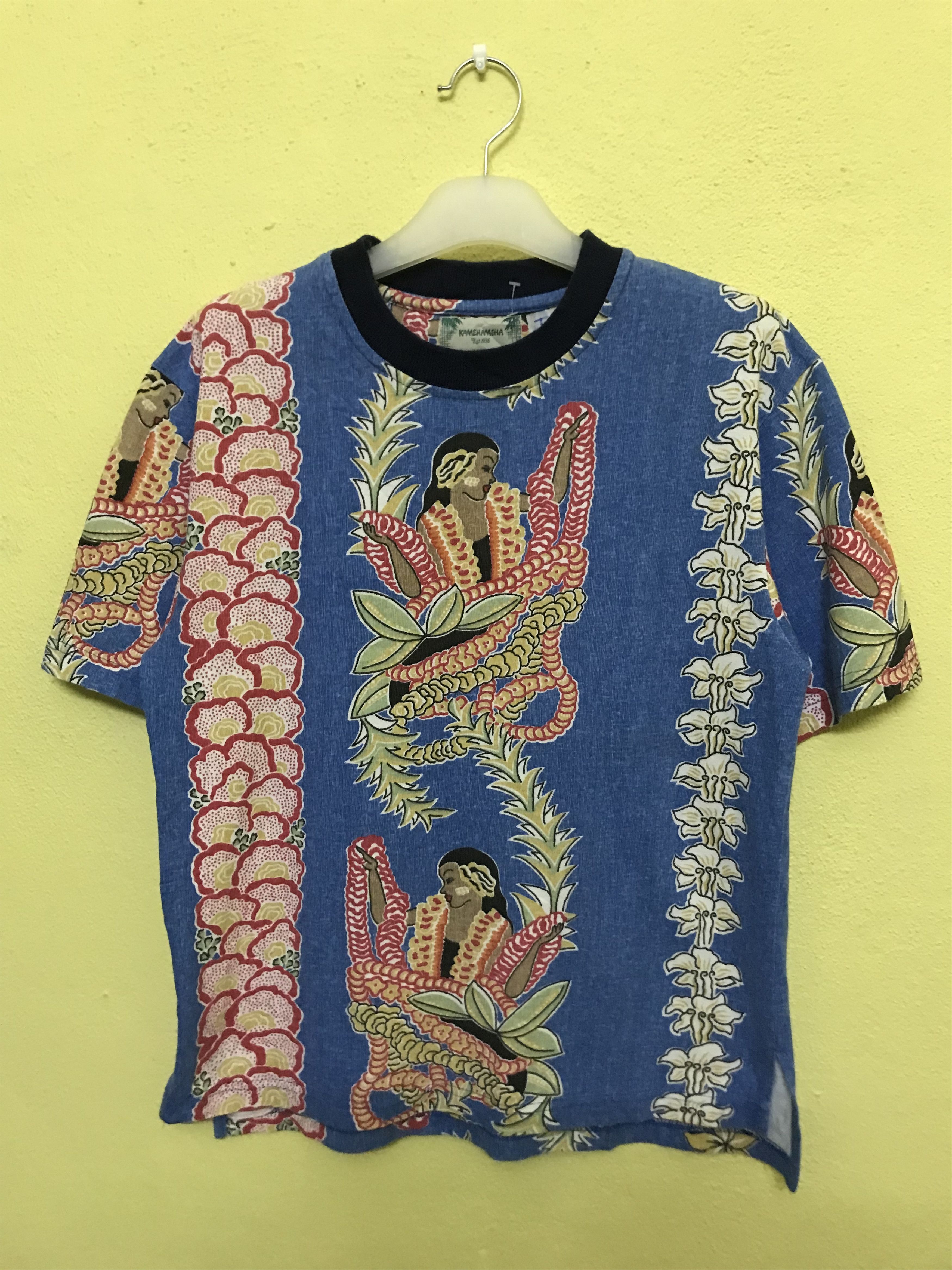 Japanese Brand KAMEHAMEHA OVERPRINT TEES Size US M / EU 48-50 / 2 - 1 Thumbnail