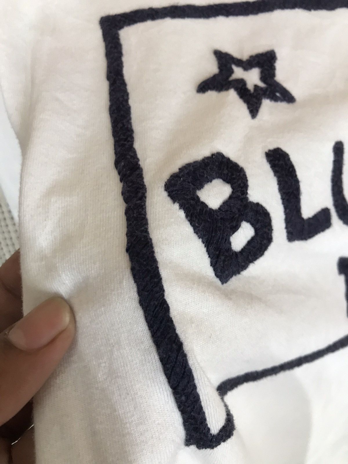 Blue Blue Japan × Japanese Brand ‼️BLUE BLUE JAPAN TSHIRT SPELLOUT SIZE 1‼️ Size US M / EU 48-50 / 2 - 4 Thumbnail