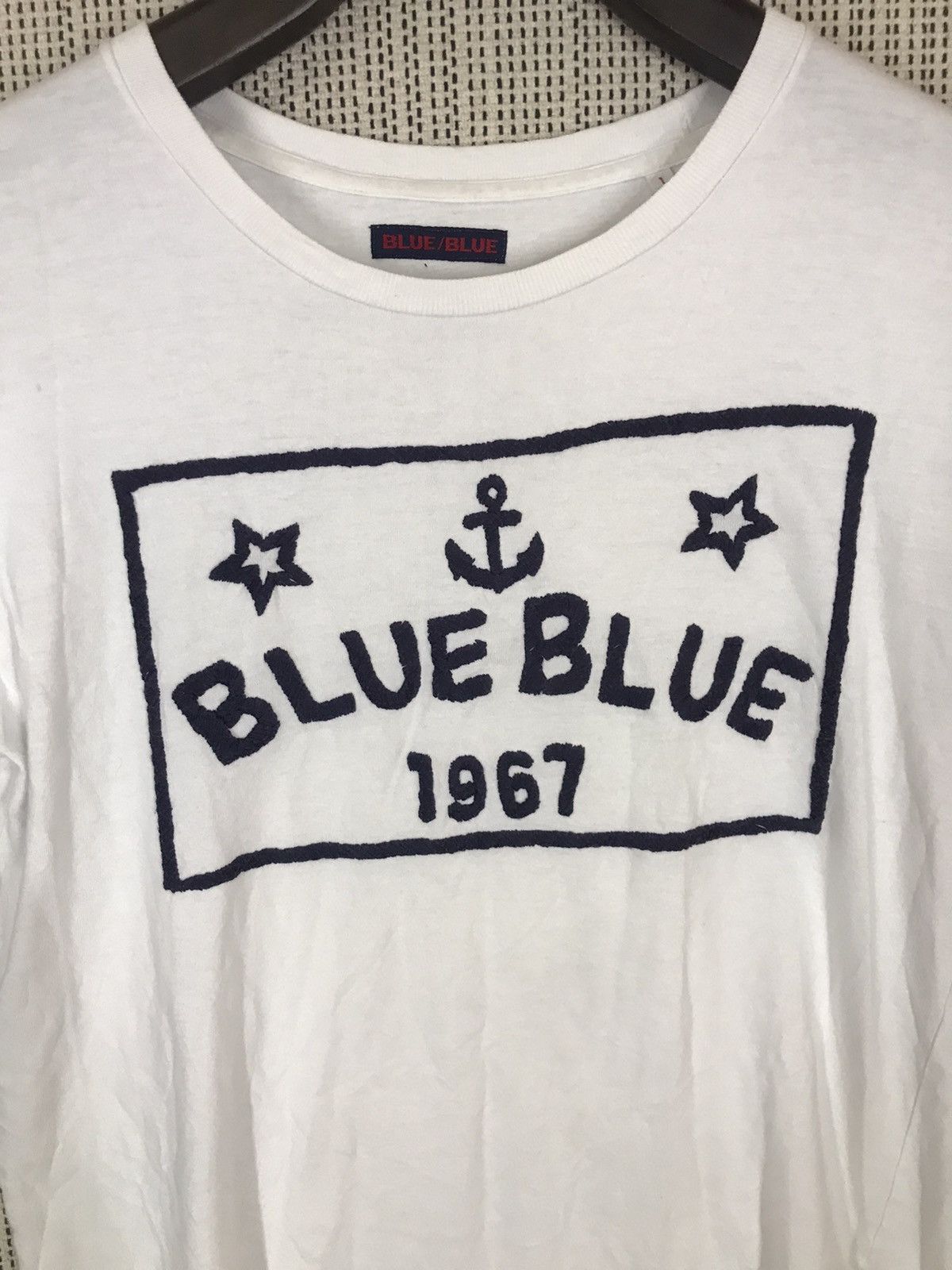 Blue Blue Japan × Japanese Brand ‼️BLUE BLUE JAPAN TSHIRT SPELLOUT SIZE 1‼️ Size US M / EU 48-50 / 2 - 3 Thumbnail