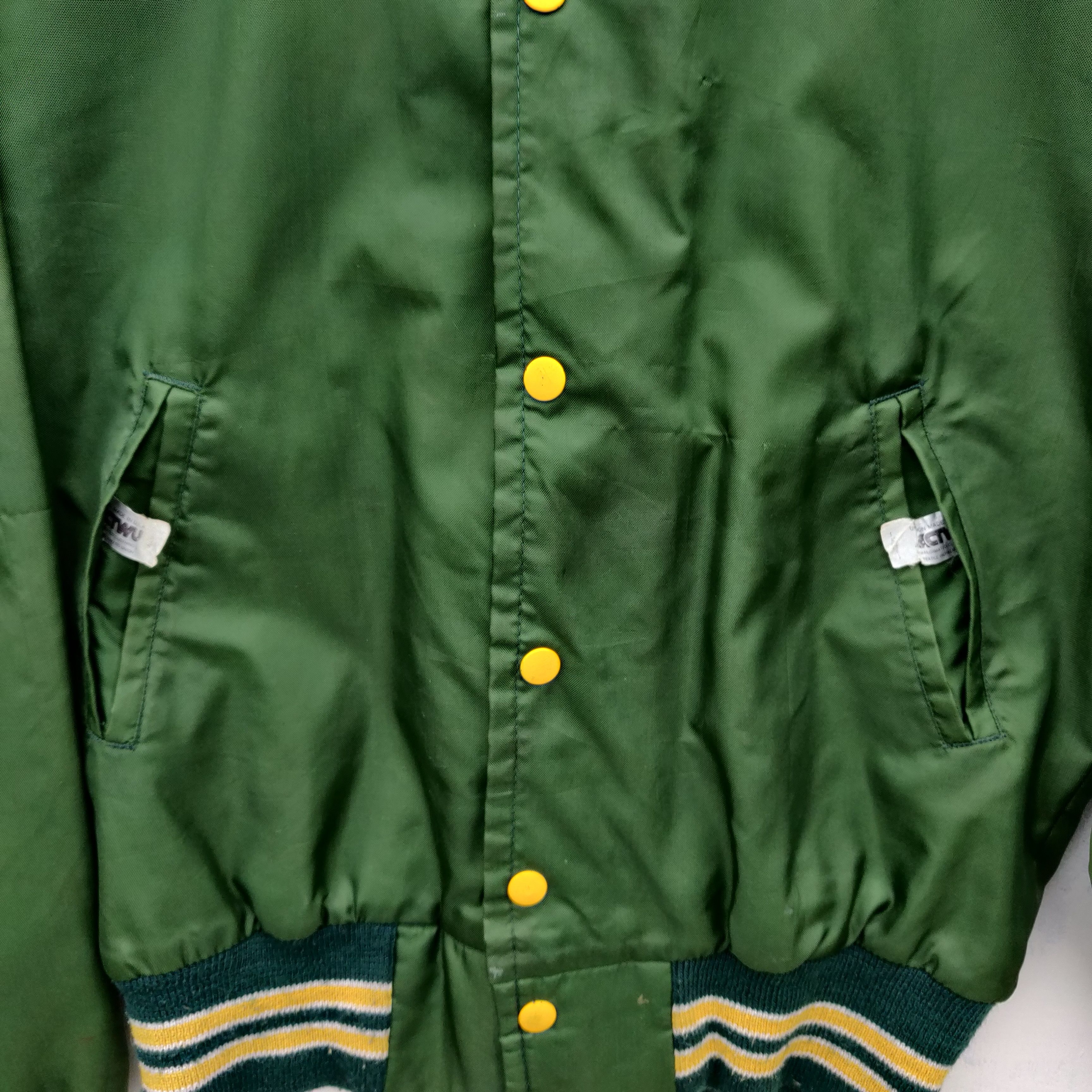 Vintage Vintage West Wind Basketball Varsity Bomber Jacket Size US S / EU 44-46 / 1 - 13 Thumbnail