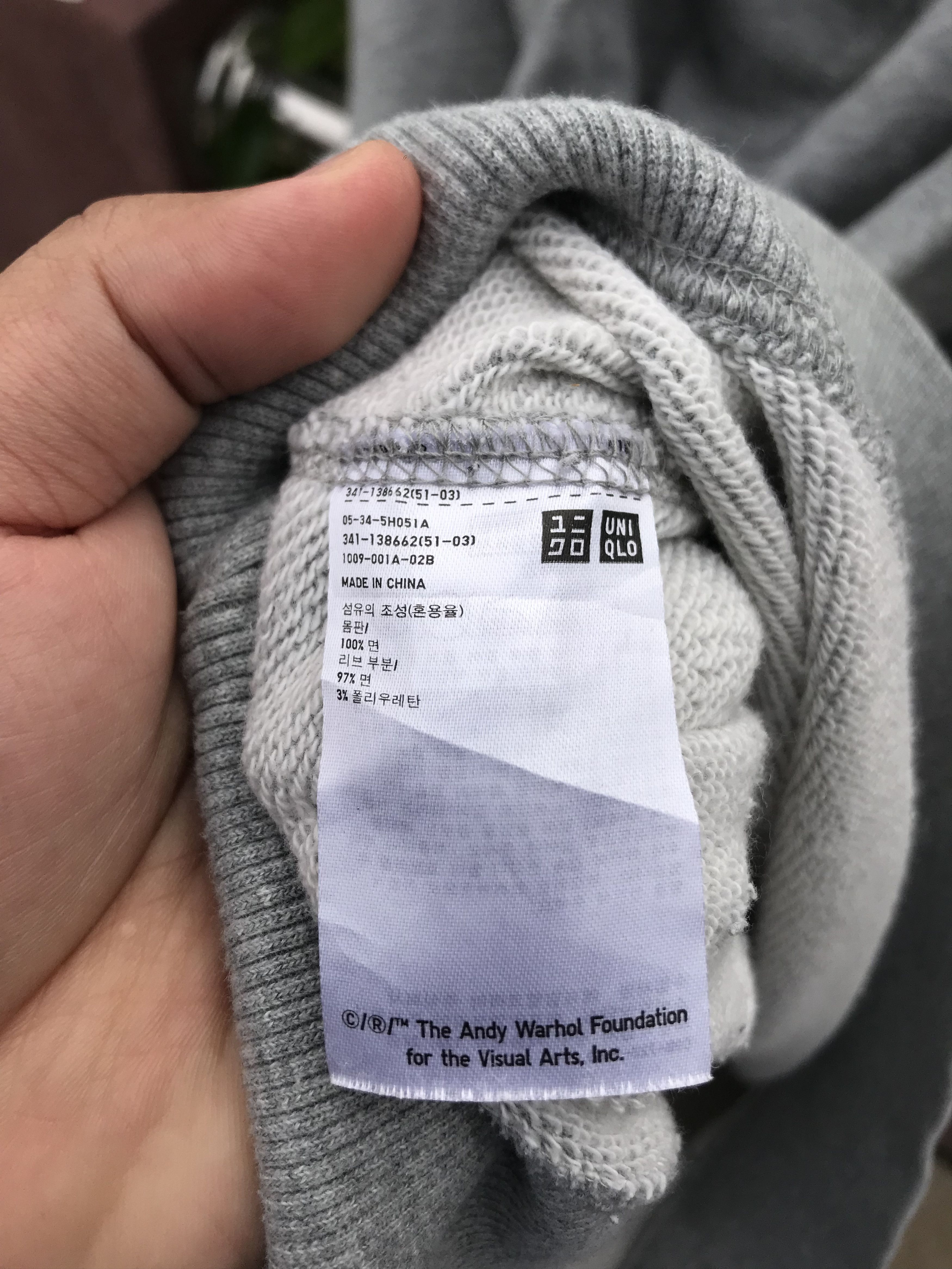 Andy Warhol UNIQLO x ANDY WARHOL SWEATER Size US L / EU 52-54 / 3 - 4 Thumbnail
