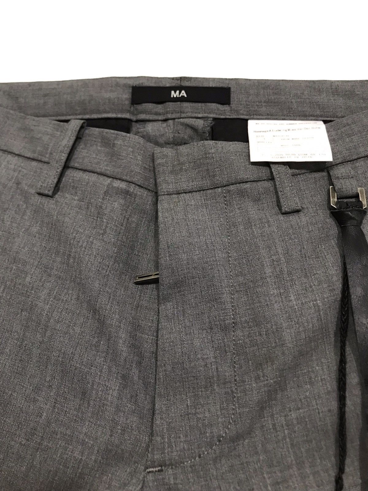 Julius SS09 Pure Wool Thin Trousers Size US 30 / EU 46 - 4 Thumbnail