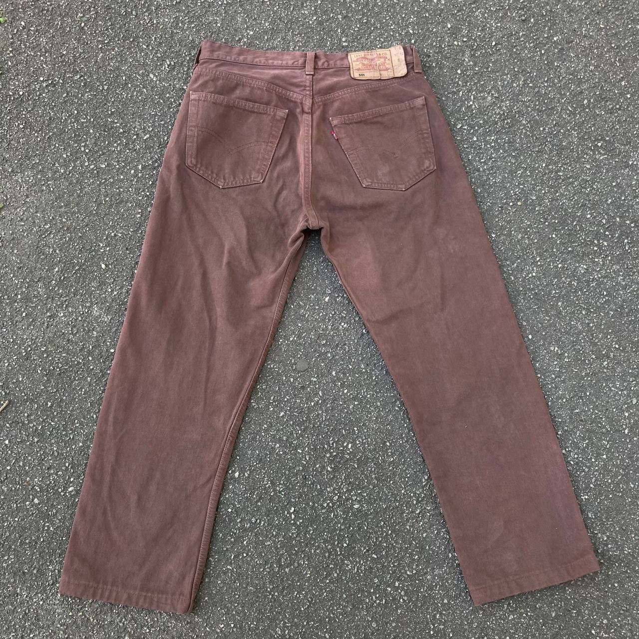 Levi's × Vintage Vintage Levi's brown jeans Size US 32 / EU 48 - 4 Thumbnail