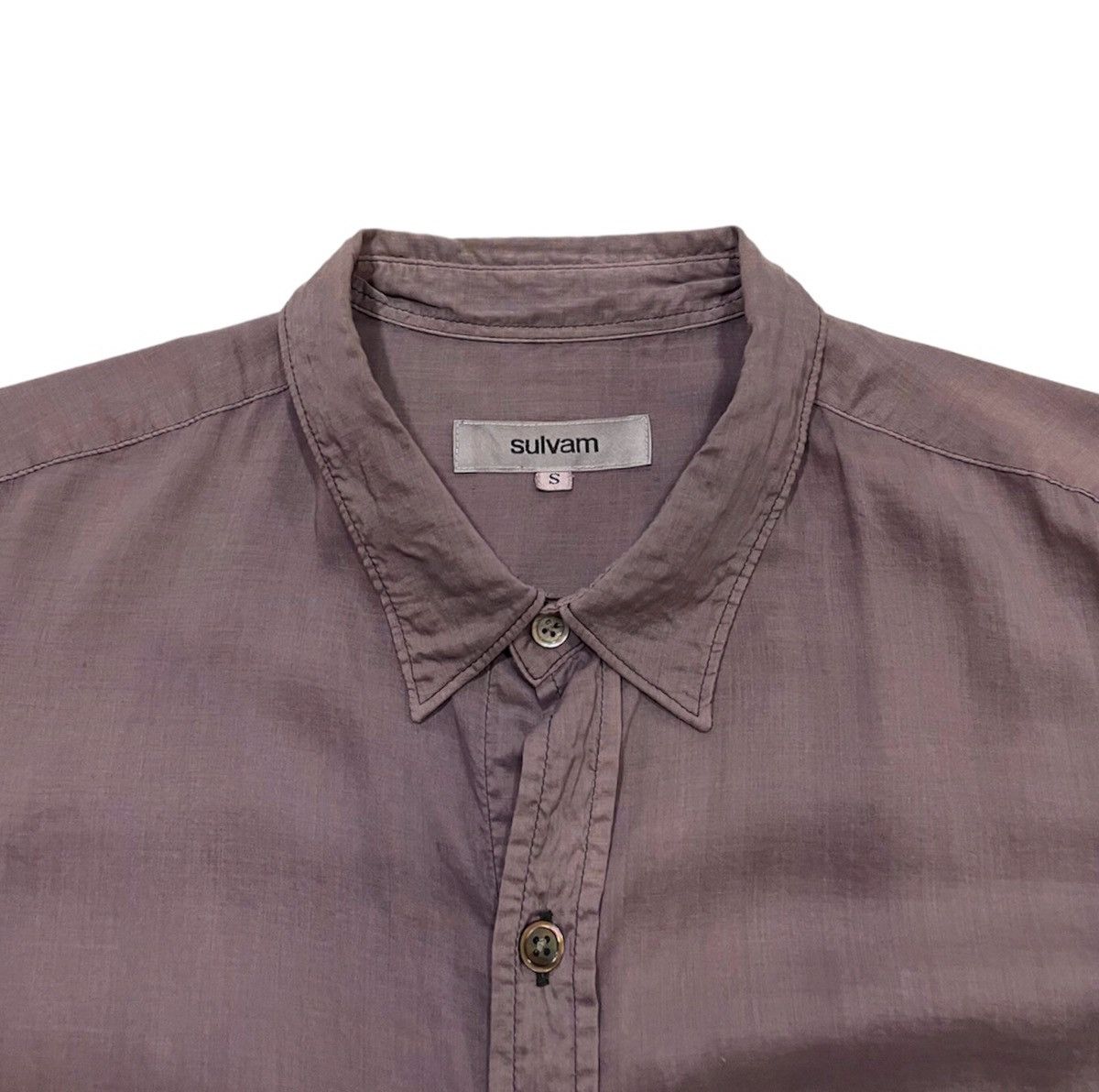 Sulvam FW18 Dyed Tencel Overshirt Size US S / EU 44-46 / 1 - 5 Thumbnail