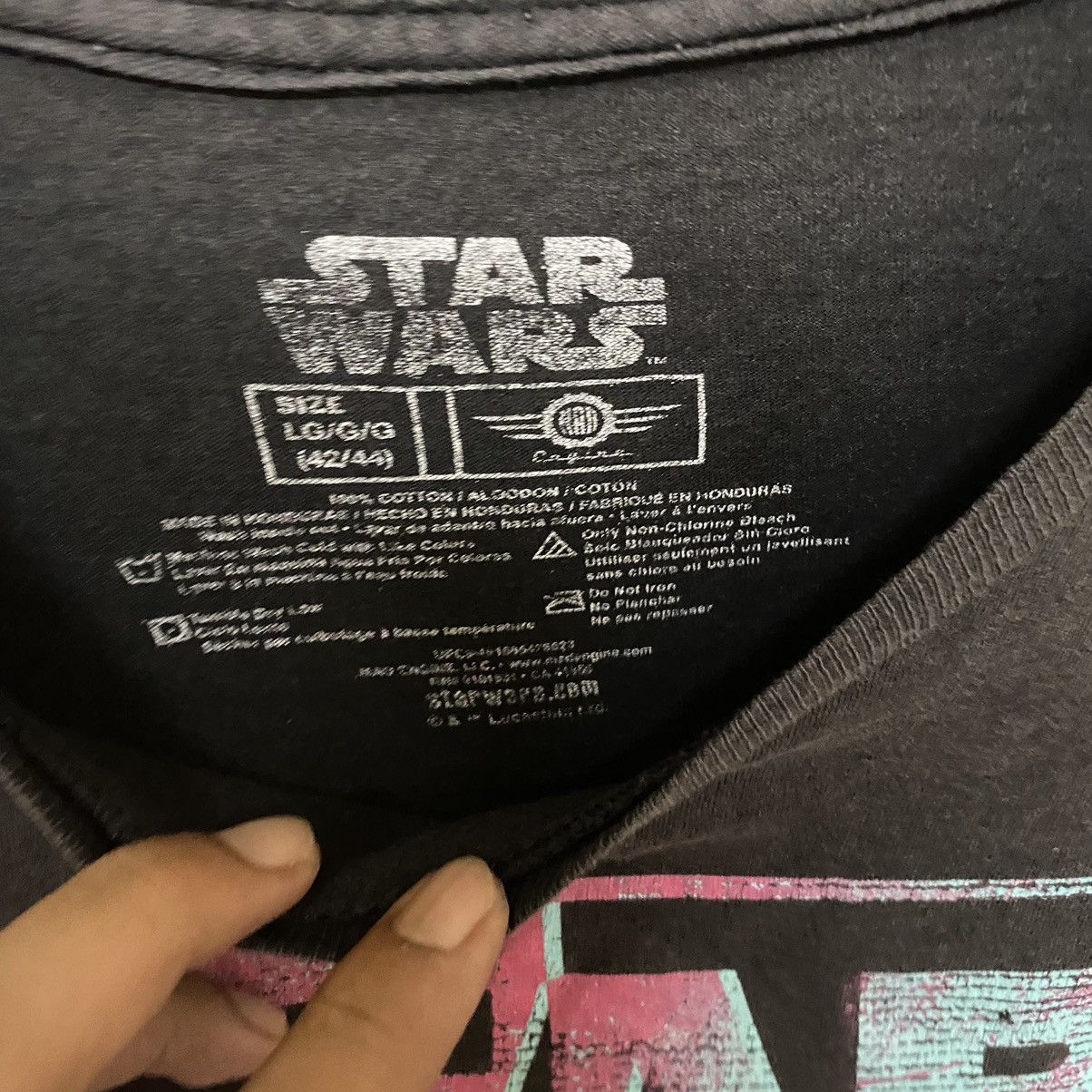 Star Wars × Vintage Vintage Star wars Big Logo Tee Size US L / EU 52-54 / 3 - 5 Thumbnail