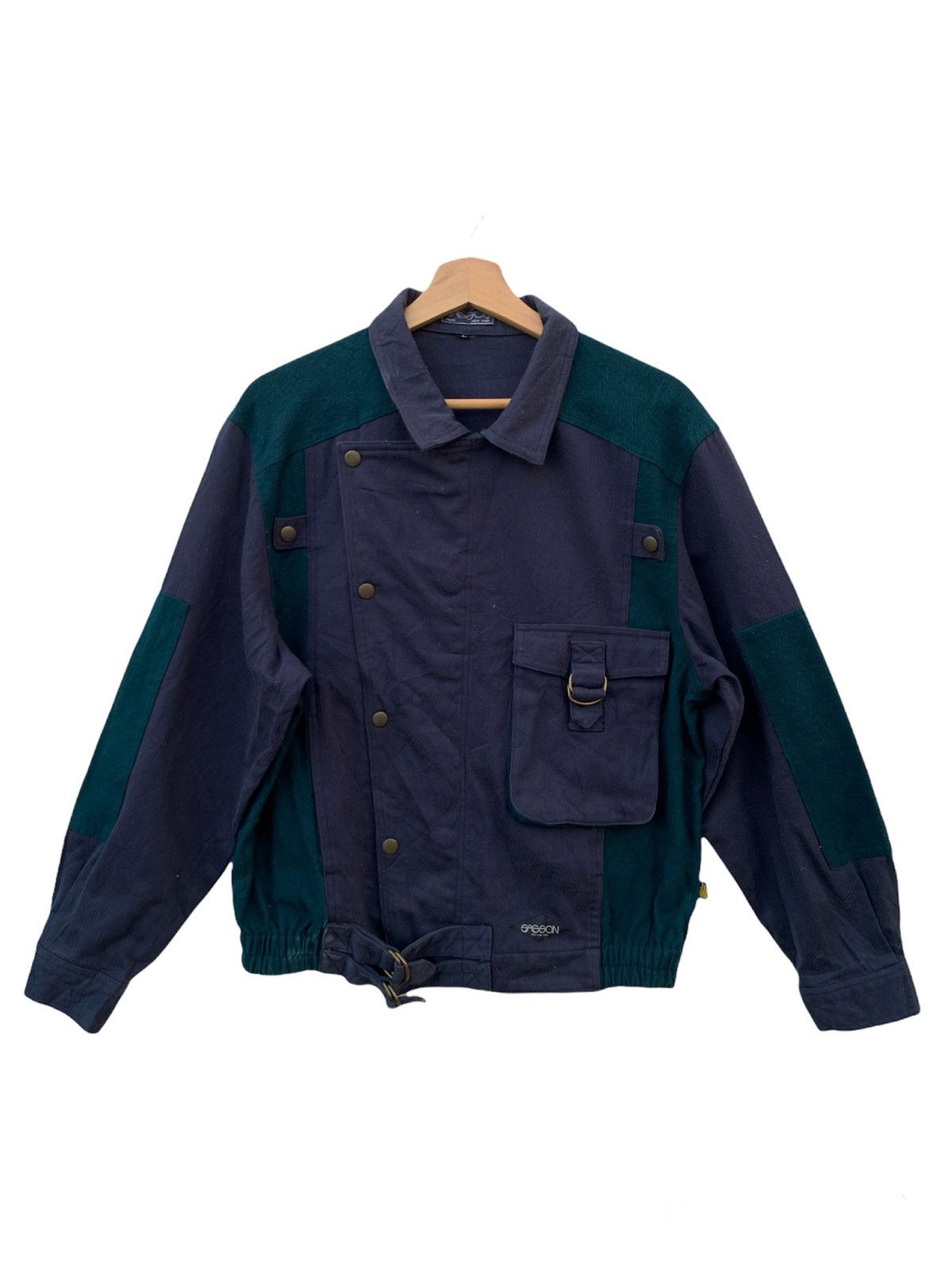Japanese Brand × Vintage 🔥Vintage 90s Japanese Brand Saggon Paris Bomber Jacket Size US M / EU 48-50 / 2 - 3 Thumbnail