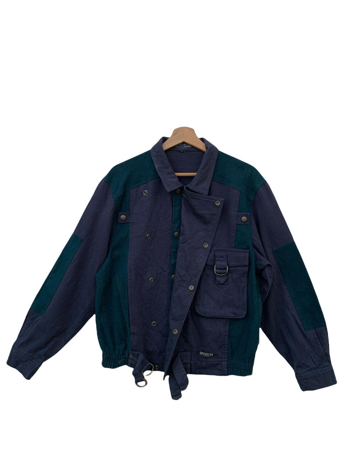 Japanese Brand × Vintage 🔥Vintage 90s Japanese Brand Saggon Paris Bomber Jacket Size US M / EU 48-50 / 2 - 18 Thumbnail