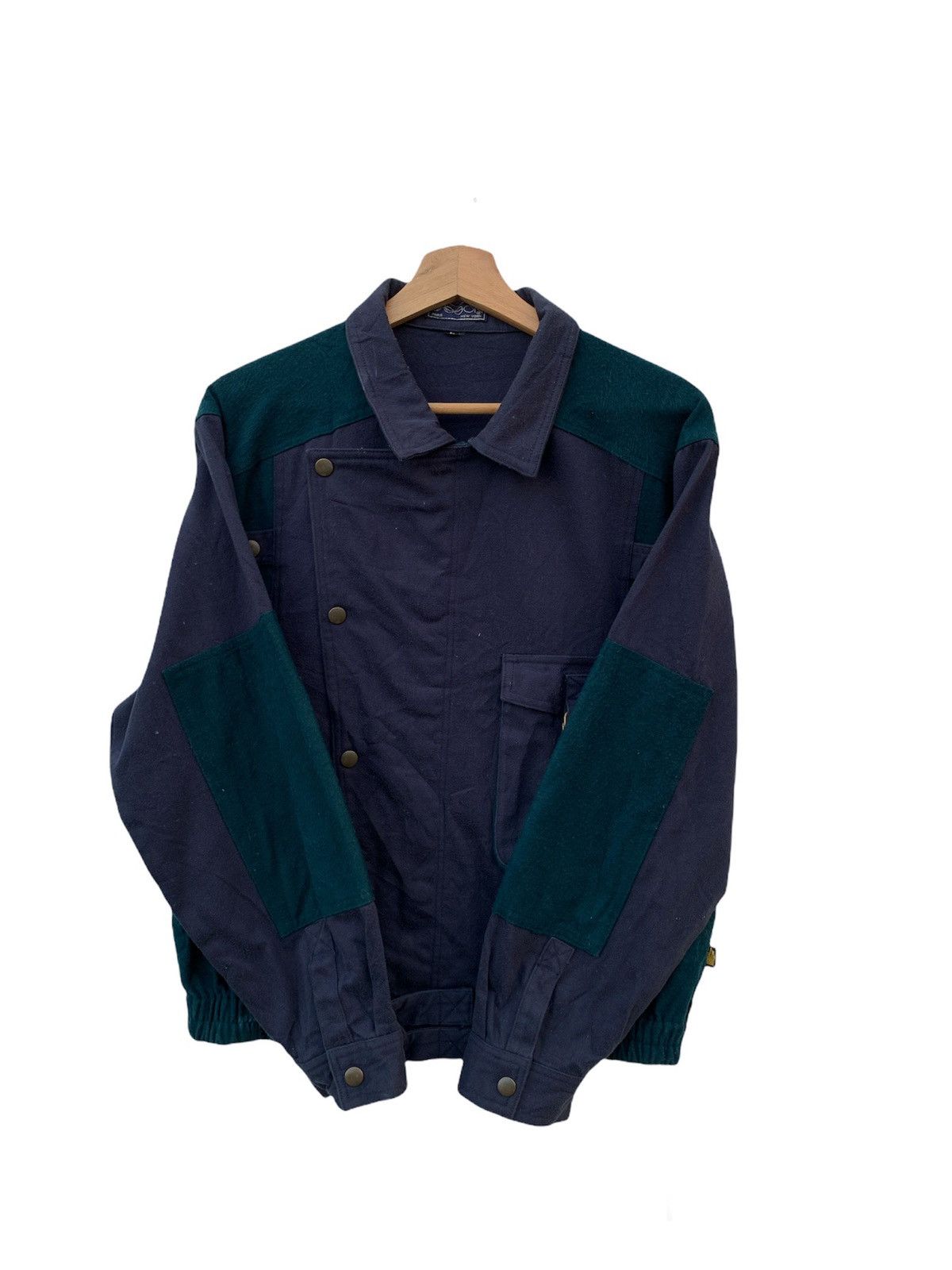 Japanese Brand × Vintage 🔥Vintage 90s Japanese Brand Saggon Paris Bomber Jacket Size US M / EU 48-50 / 2 - 9 Thumbnail