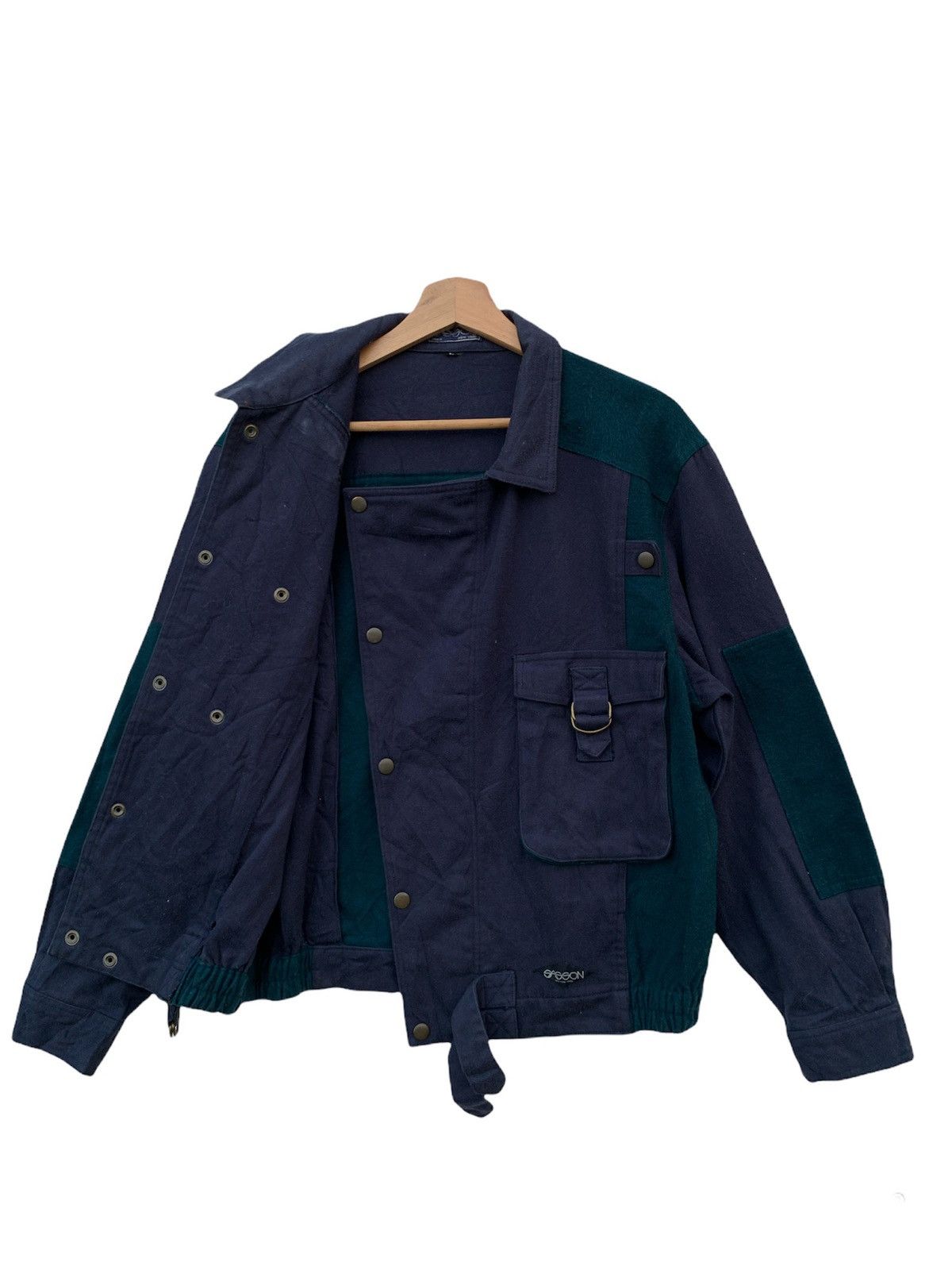 Japanese Brand × Vintage 🔥Vintage 90s Japanese Brand Saggon Paris Bomber Jacket Size US M / EU 48-50 / 2 - 20 Thumbnail