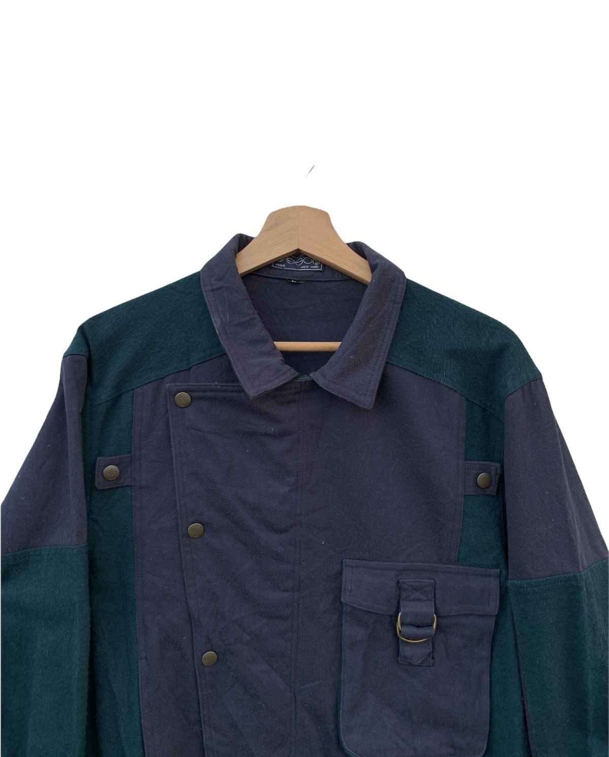 Japanese Brand × Vintage 🔥Vintage 90s Japanese Brand Saggon Paris Bomber Jacket Size US M / EU 48-50 / 2 - 2 Thumbnail
