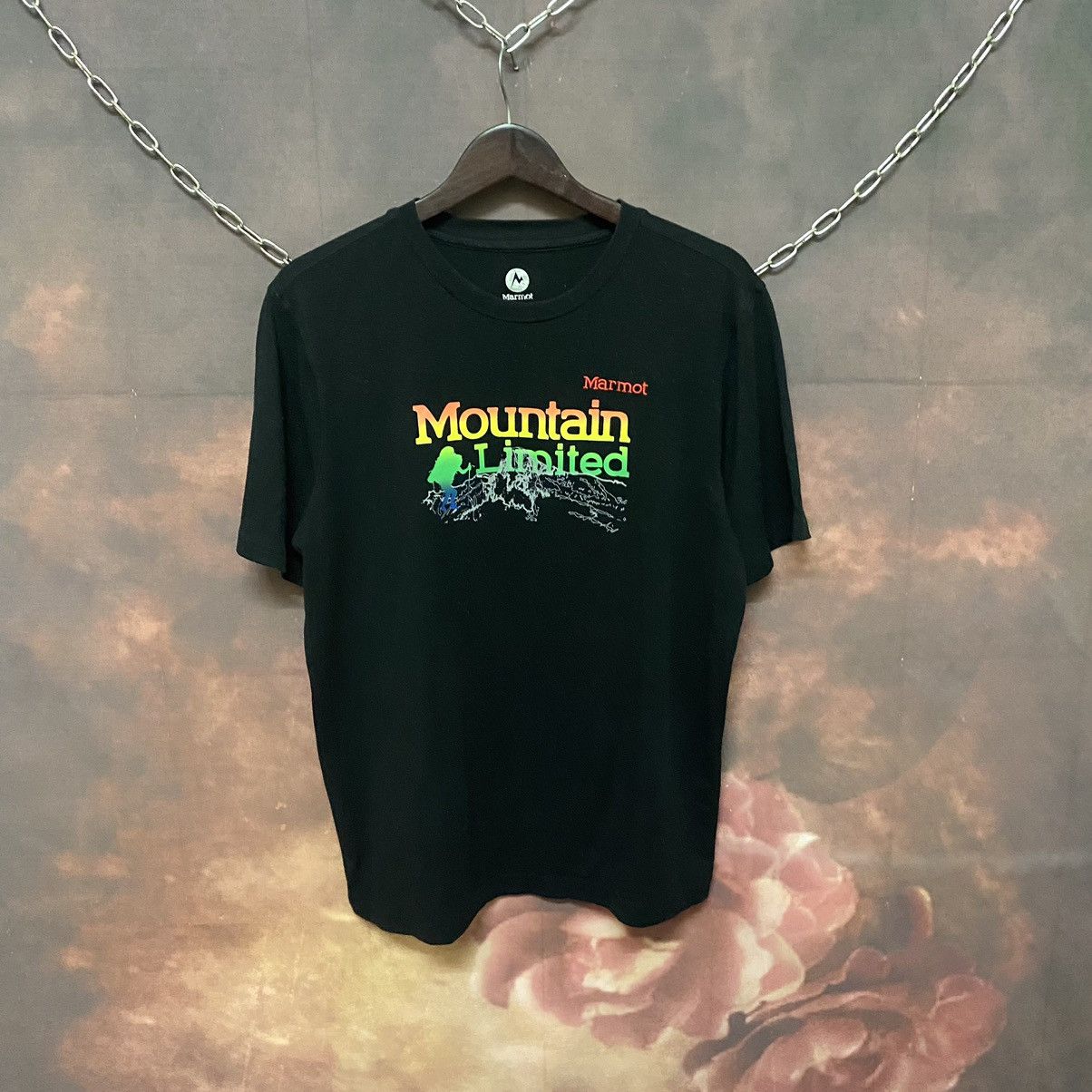 Marmot Gcw23🔥Vintage Marmot Mauntain Limited Rainbow Tee Size US M / EU 48-50 / 2 - 1 Thumbnail