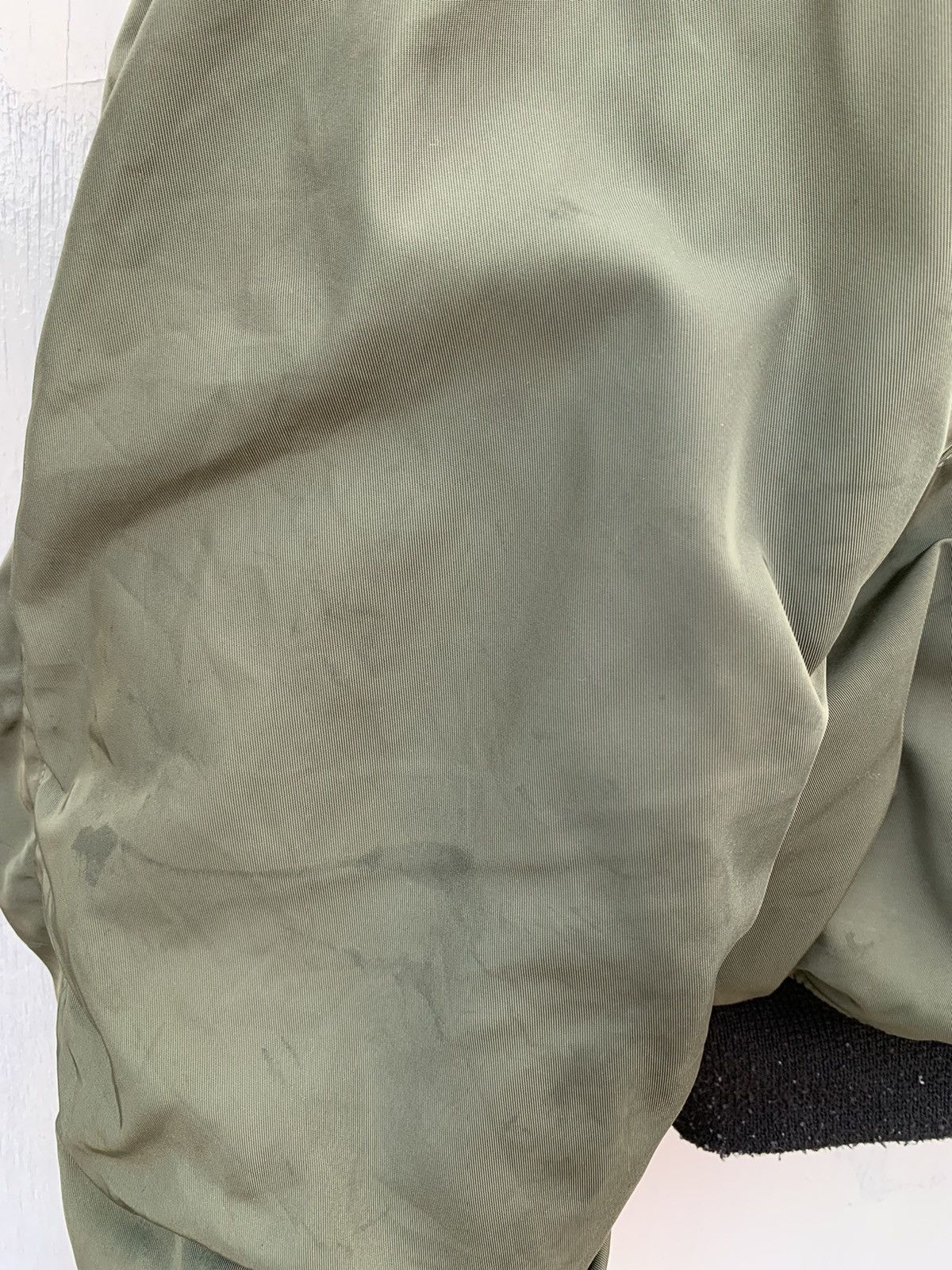 Alpha Industries Japanese Brand Moussy Distressed Alpha Bomber Jacket Size US M / EU 48-50 / 2 - 9 Thumbnail