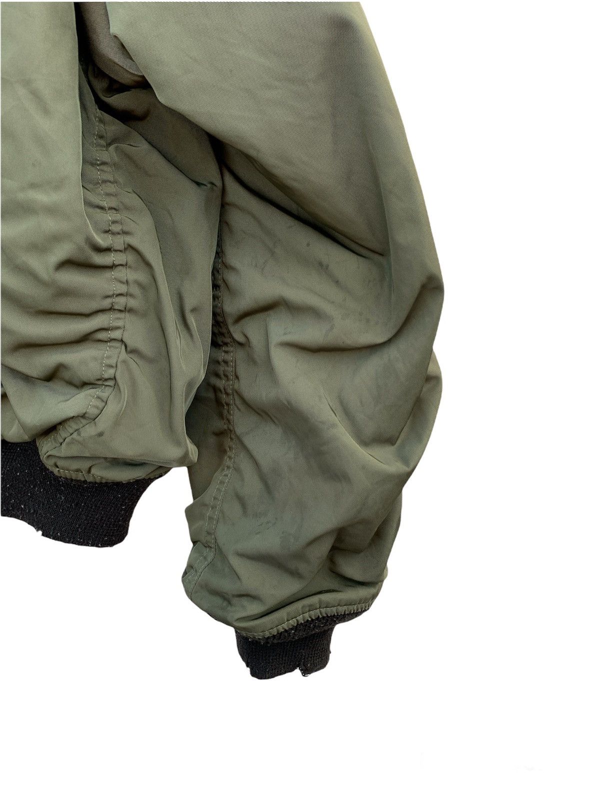 Alpha Industries Japanese Brand Moussy Distressed Alpha Bomber Jacket Size US M / EU 48-50 / 2 - 16 Thumbnail